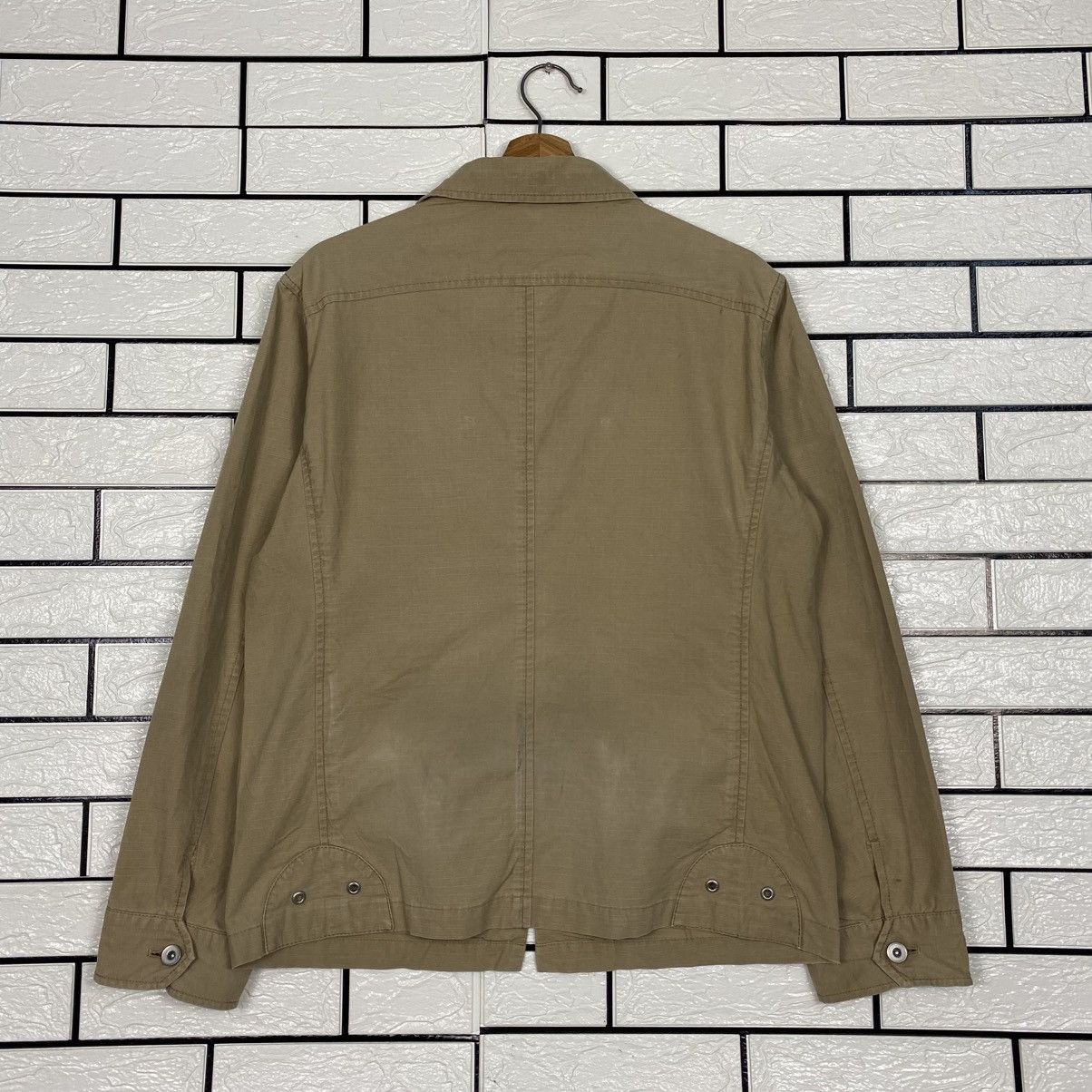 Japanese Brand 📌Vintage HBT Work Jacket AimOwesime Issey Miyake Size US M / EU 48-50 / 2 - 9 Thumbnail