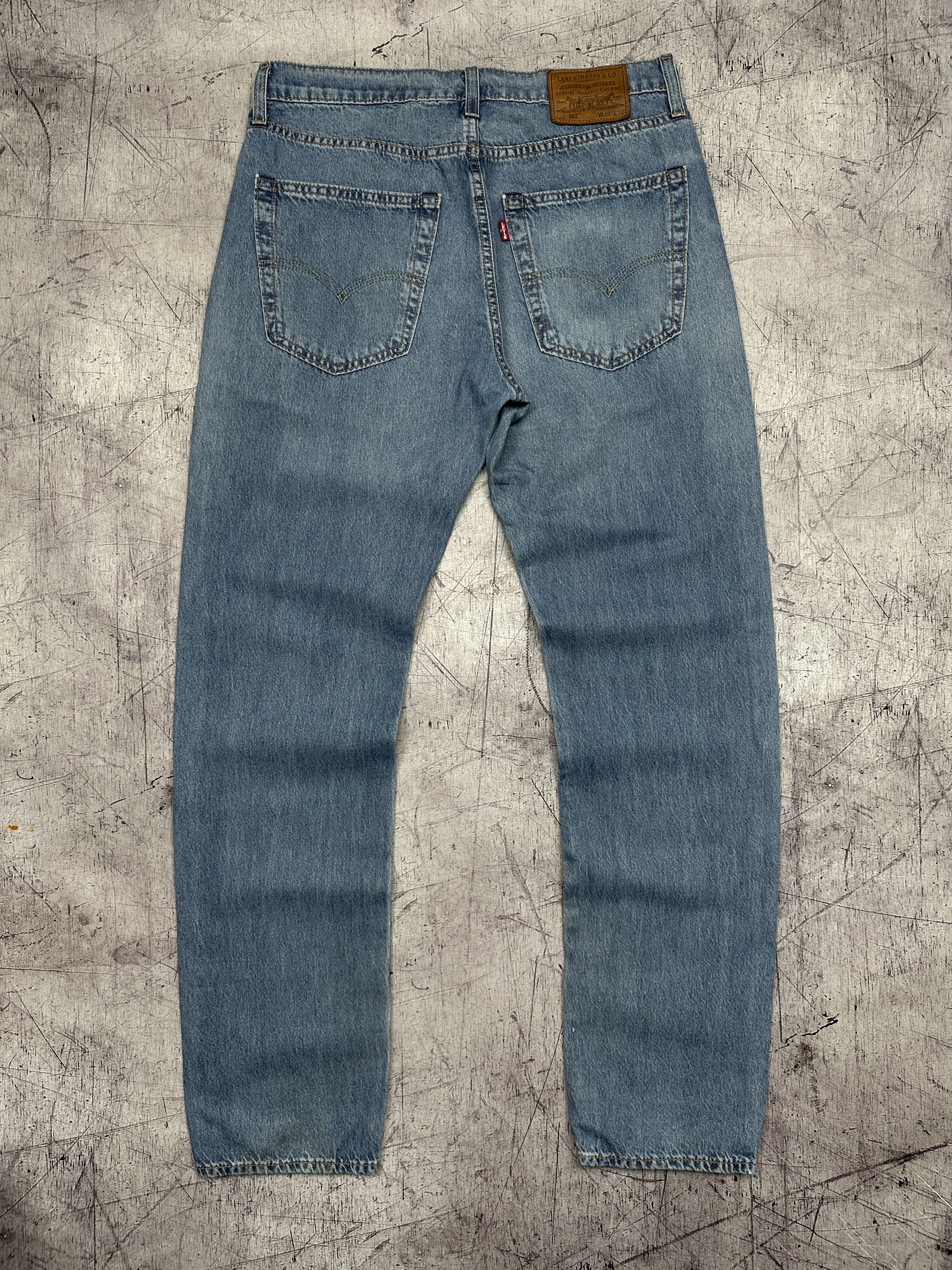 Levi's Levi's 502 Mens Premium Denim Pants Big E Jeans Size 31 x 32 Size US 31 - 1 Thumbnail