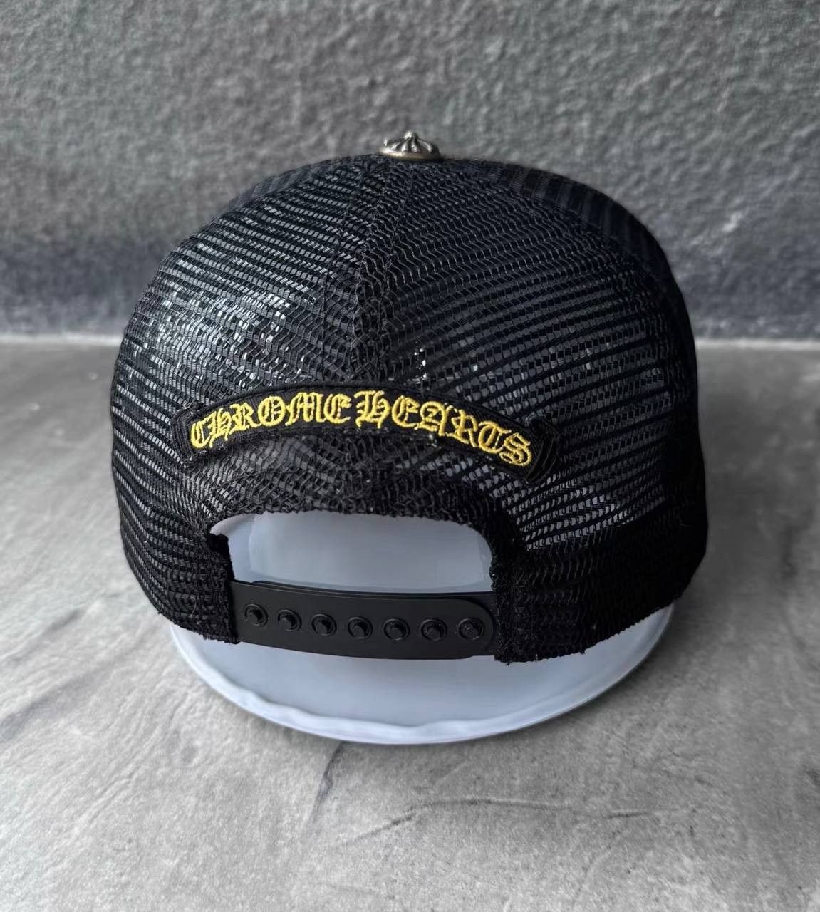 Chrome Hearts Limited Chrome Hearts Black and Gold Corduroy Baseball Size ONE SIZE - 3 Thumbnail