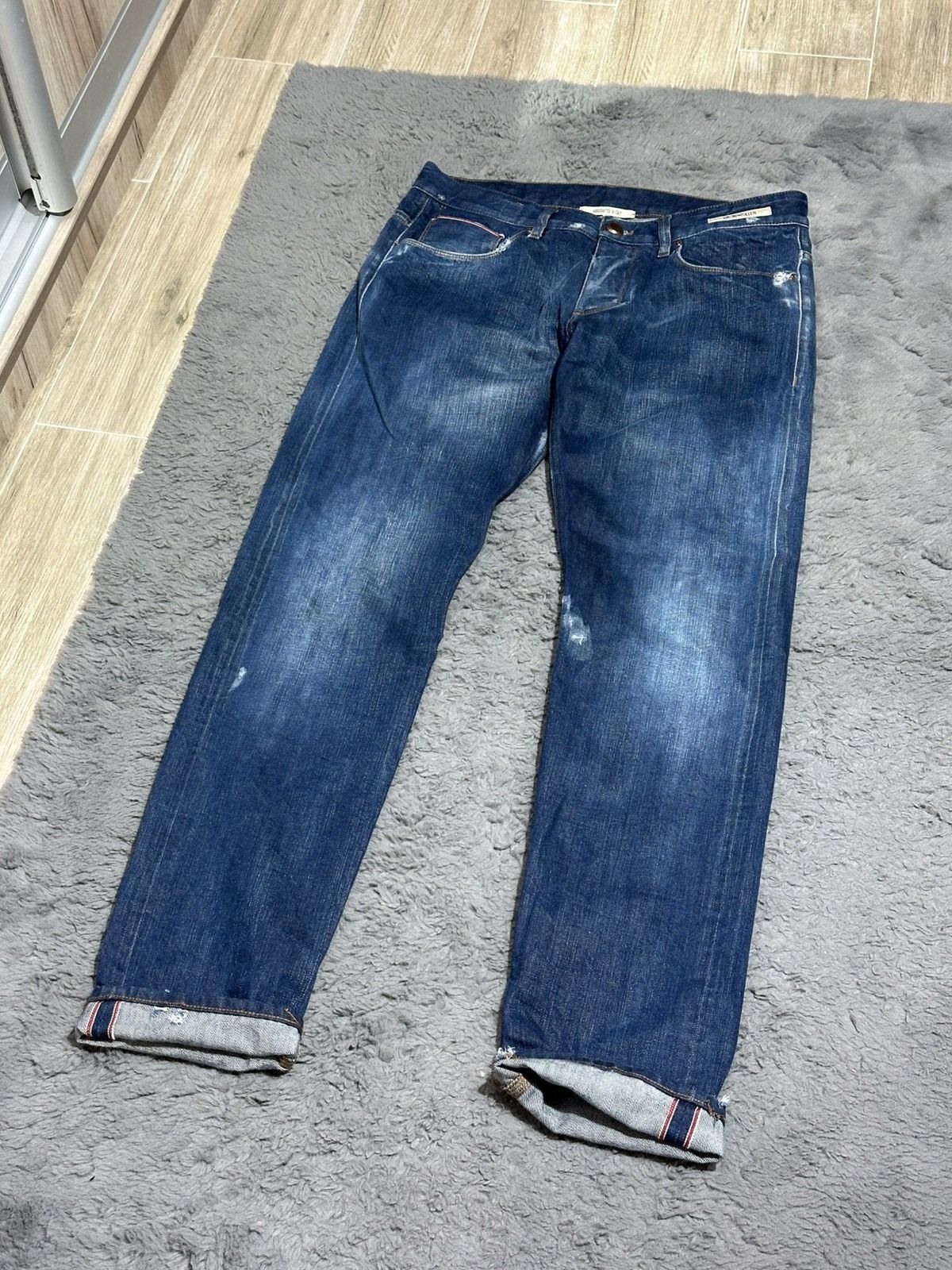 Other Don The Fuller "Mara" Selvedge Denim Pants Size US 34 / EU 50 - 1 Thumbnail