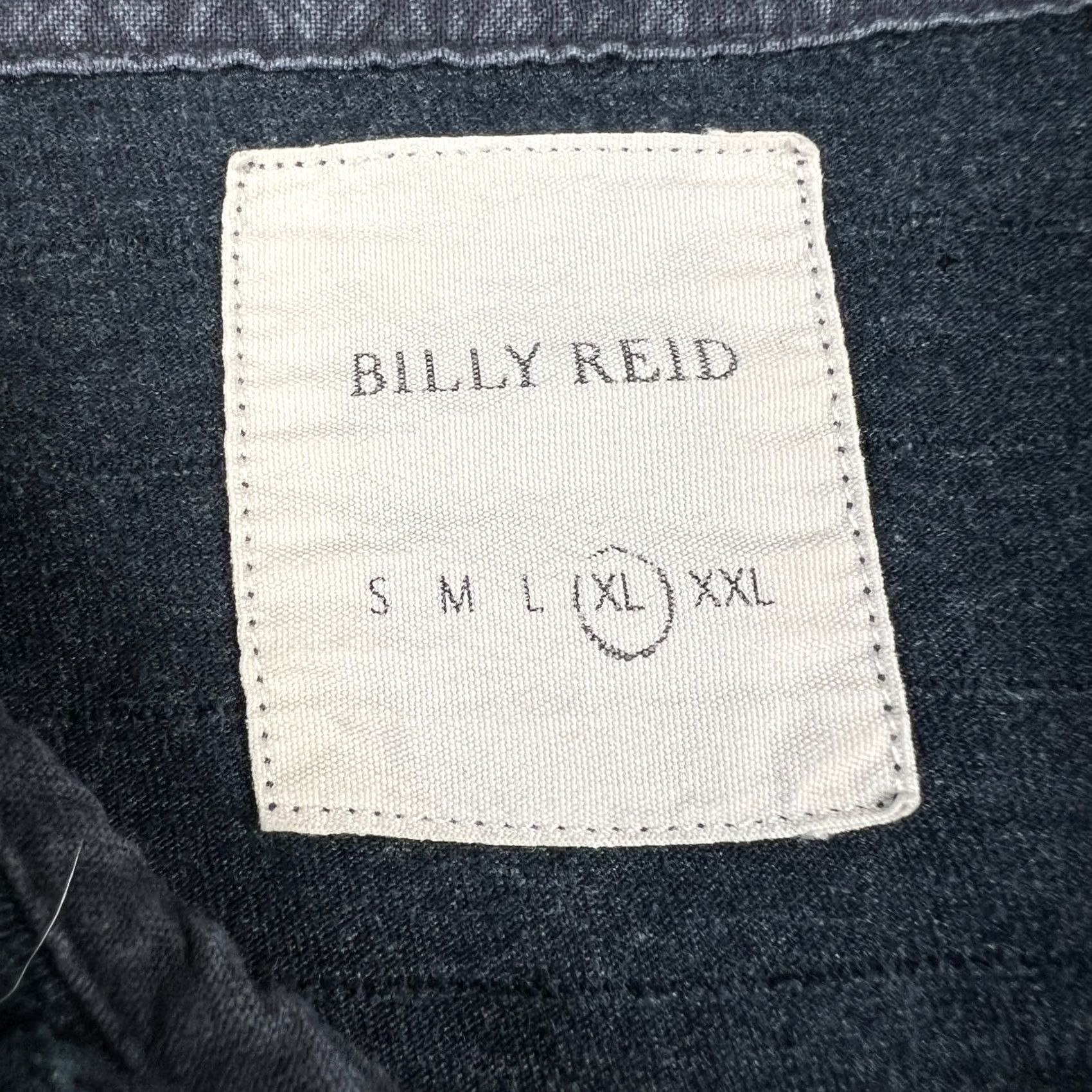 Billy Reid Billy Reid Polo Long Sleeve Shirt XL Mens Blue Pocket Cotton Blend - Adult Size US XL / EU 56 / 4 - 3 Thumbnail