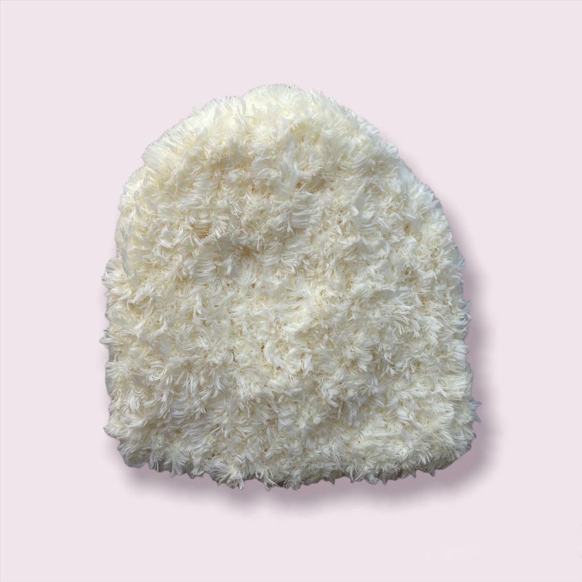 Handmade × Japanese Brand Handmade Knitted Mohair Balaclava Ski Mask Rabbit Style Size ONE SIZE - 3 Thumbnail