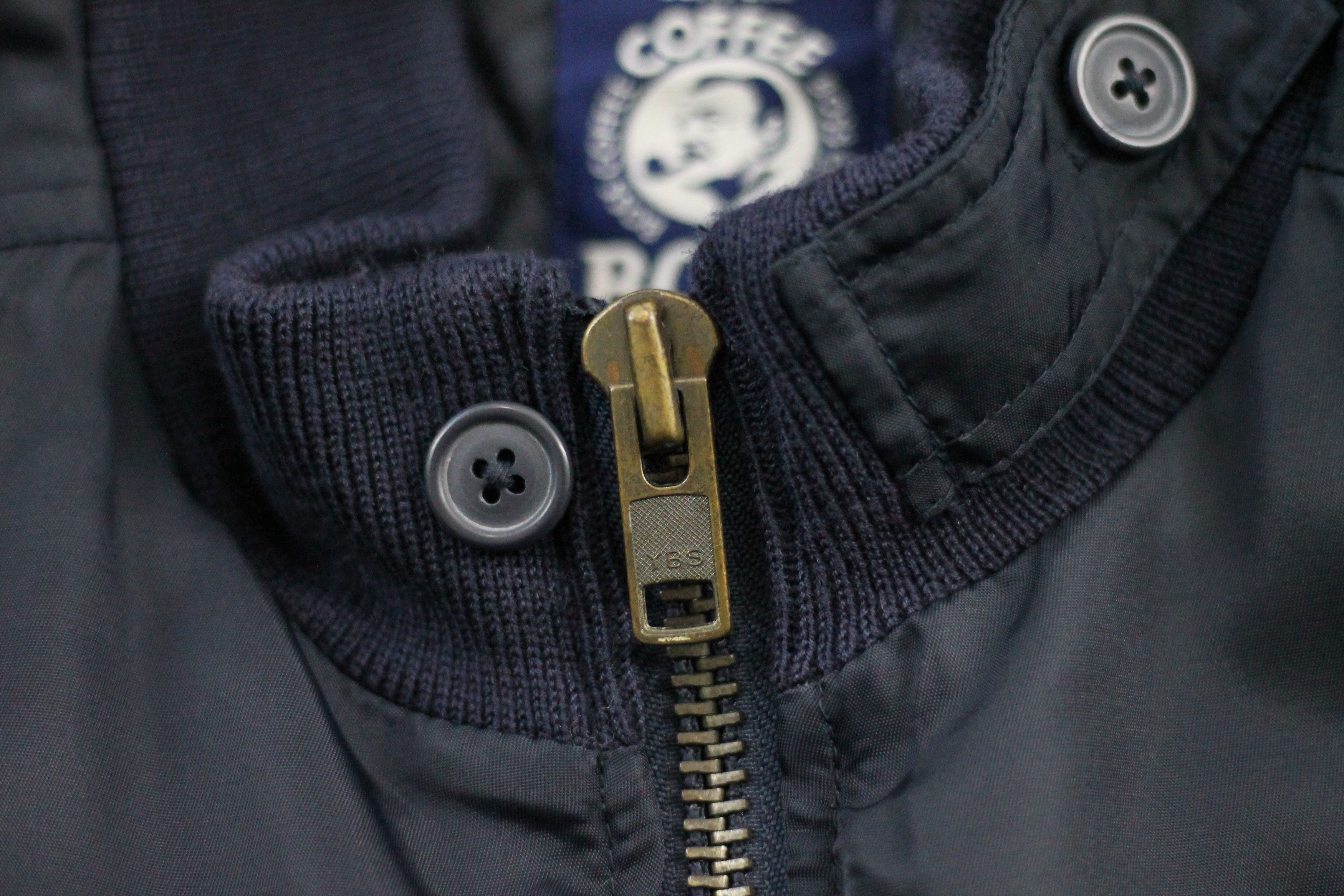 Japanese Brand × Vintage Vintage Suntory Boss Coffee Big Logo Bomber Jacket Size US L / EU 52-54 / 3 - 15 Thumbnail