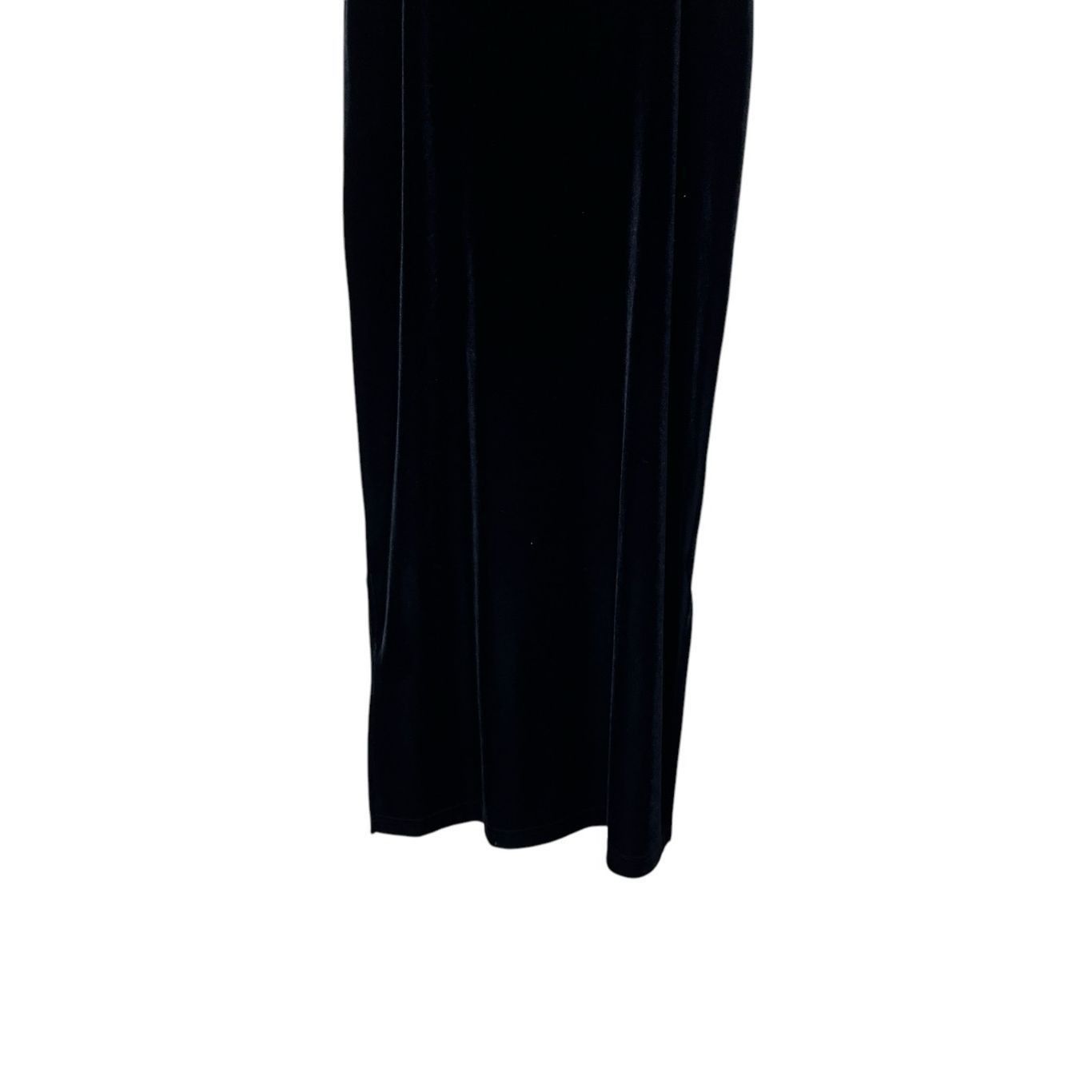 Merona Vintage Merona Black Velvet Maxi Skirt Size XS Size 26" / US 2 / IT 38 - 3 Thumbnail
