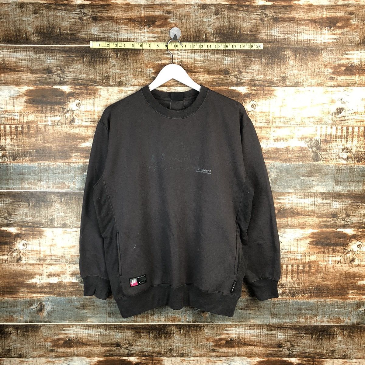Japanese Brand × Vintage Power To The People Grey Sweatshirt #A1592 Size US M / EU 48-50 / 2 - 1 Thumbnail