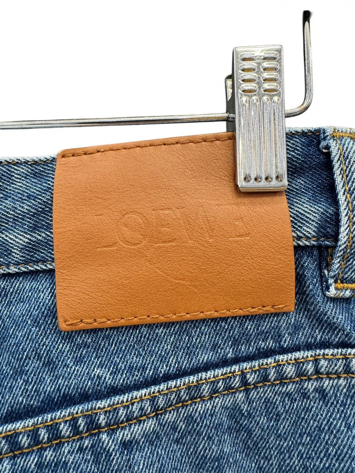 Loewe Loewe Blue Denim Logo Jeans Size US 28 / EU 44 - 7 Thumbnail