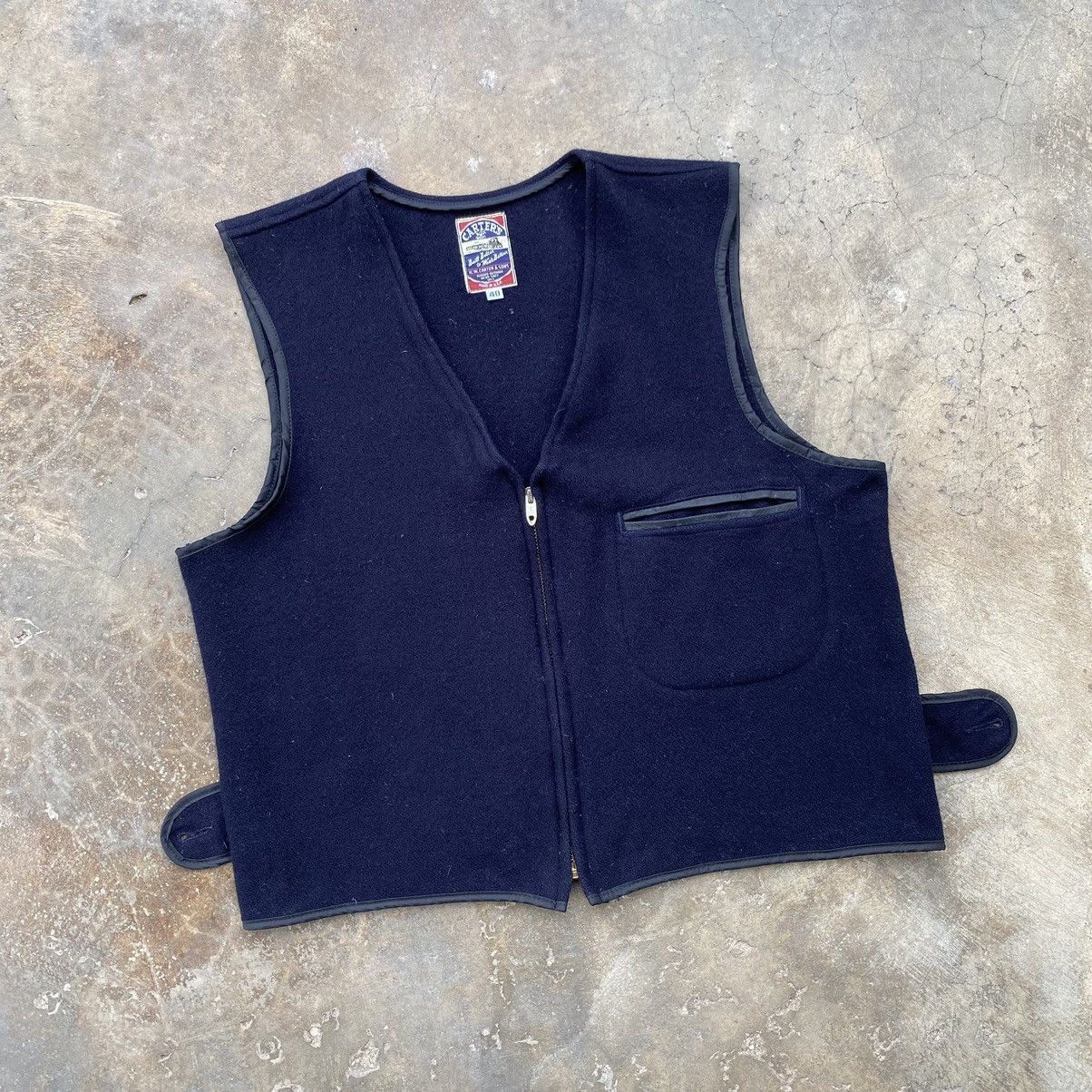 Carter's × Vintage Vintage Carters Wool Vest Jacket Size US M / EU 48-50 / 2 - 1 Thumbnail