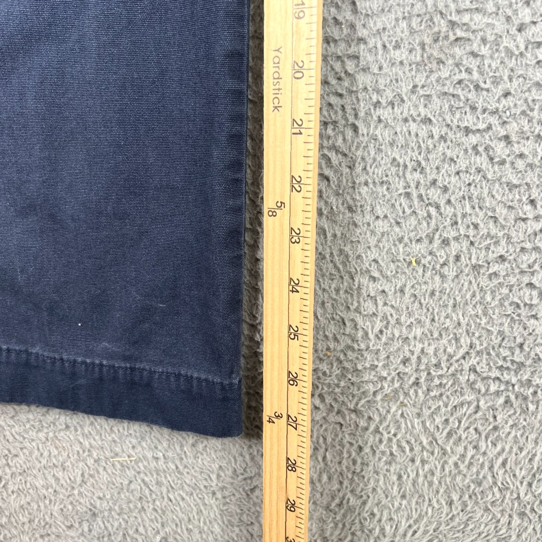 Vintage American Giant Pants Womens 8 Blue Stretch Knit Straight Casual Style Dress Pants Womens 8 Blue Stretch Knit Straight Pockets Size 30" / US 8 / IT 44 - 3 Thumbnail