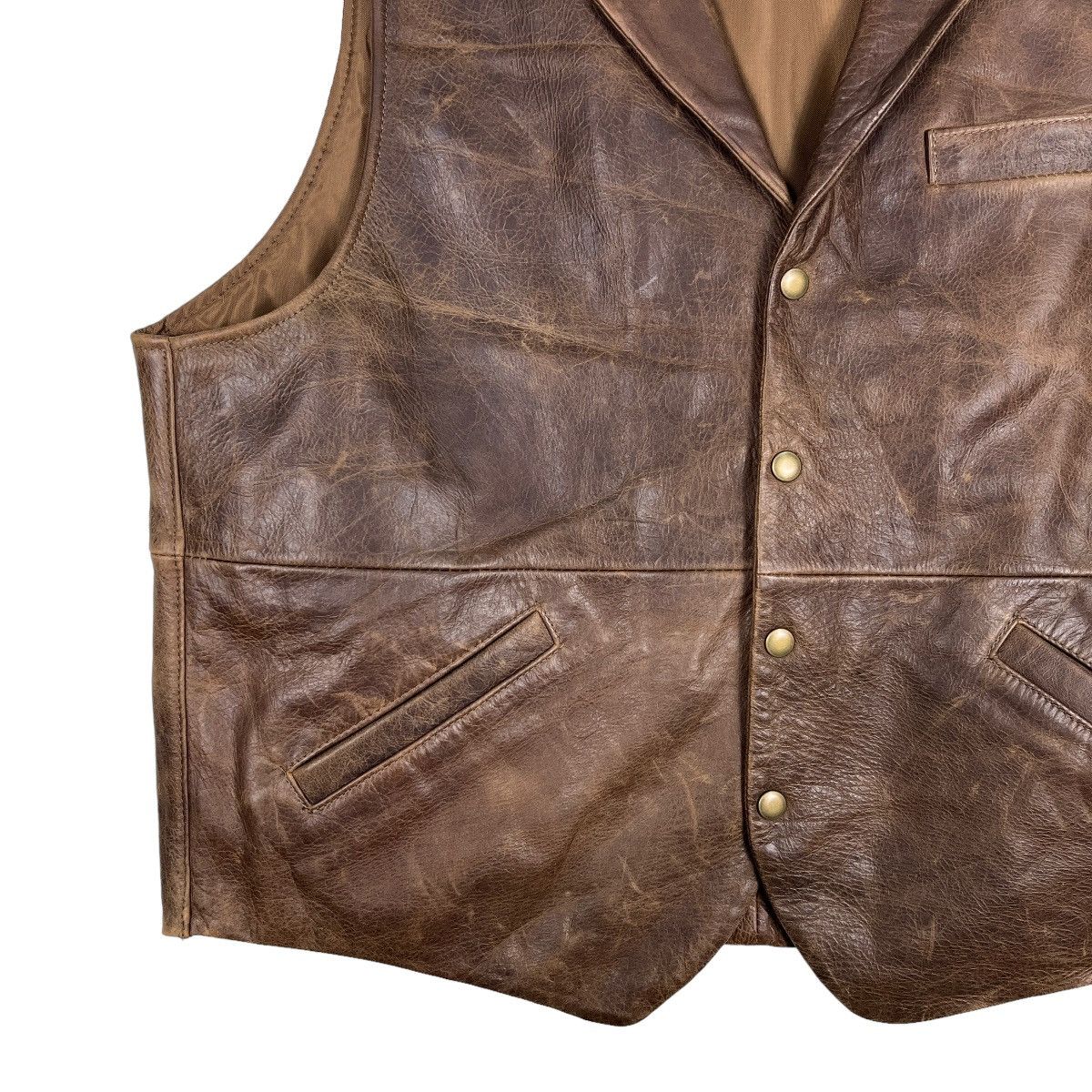 Other 🔥 VEST CORONADO LEATHER TANK TOP Size US M / EU 48-50 / 2 - 4 Thumbnail