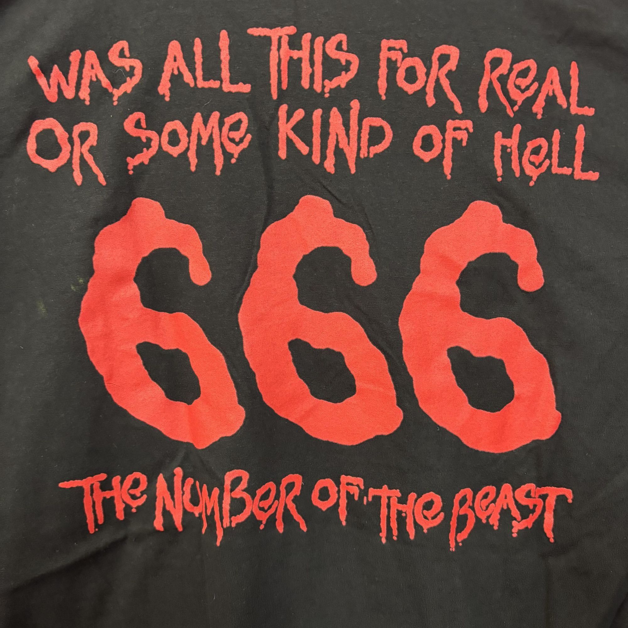 Iron Maiden Iron Maiden The Number Of The Beast Black T-Shirt XL Size US XL / EU 56 / 4 - 6 Thumbnail