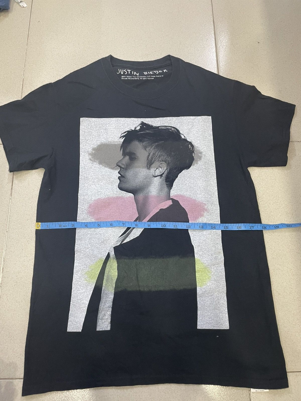 Justin Bieber × Rap Tees Justin Bieber ©️2017 T-Shirt Size US S / EU 44-46 / 1 - 8 Thumbnail