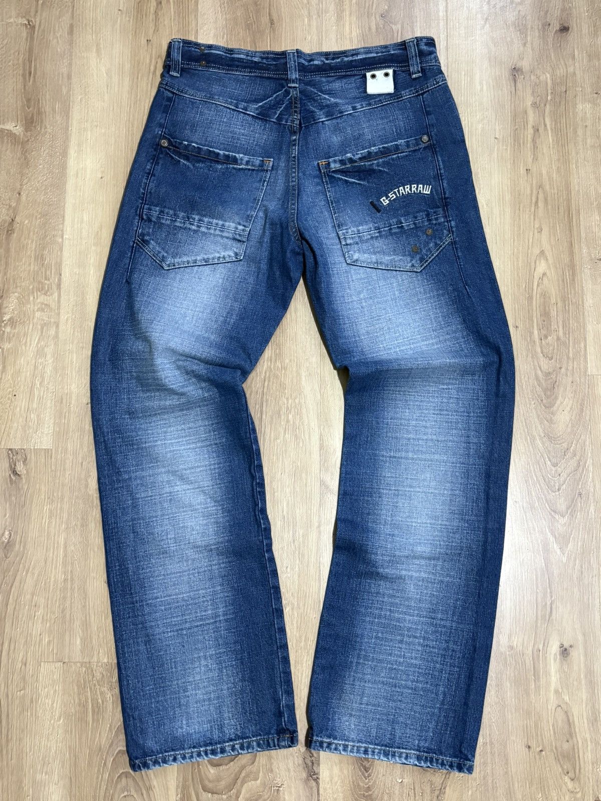 G-Star × Vintage 34x33 wide jeans denim y2k 3301 japanese style Size US 34 / EU 50 - 2 Thumbnail