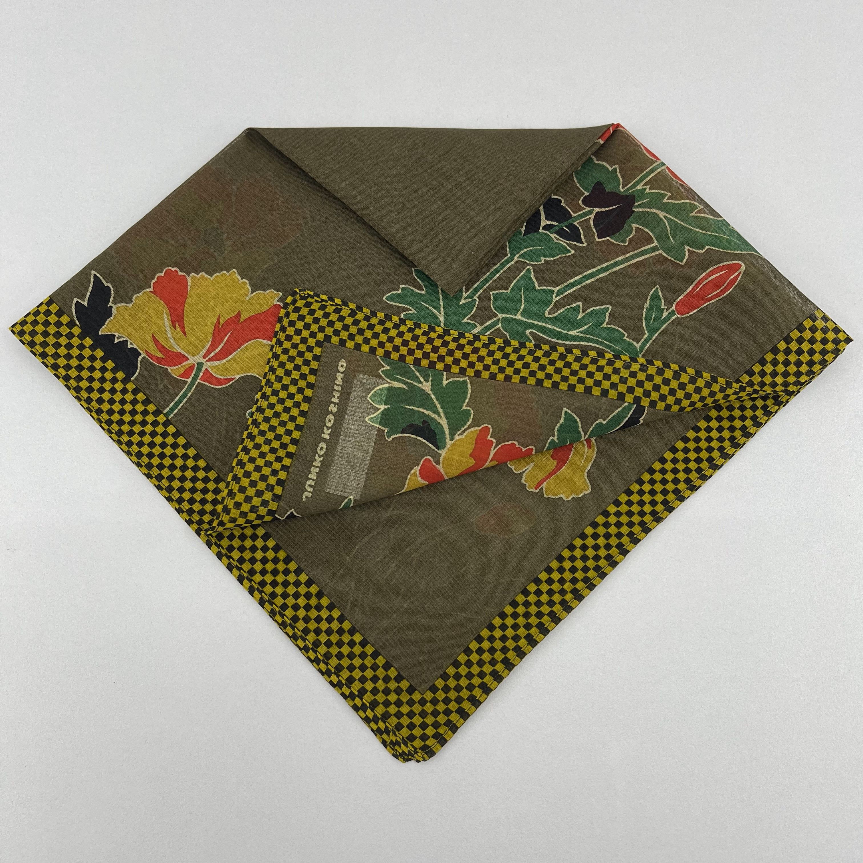 Japanese Brand Junko Koshino Handkerchief / Neckerchief / Bandana - 4168 Size ONE SIZE - 4 Thumbnail
