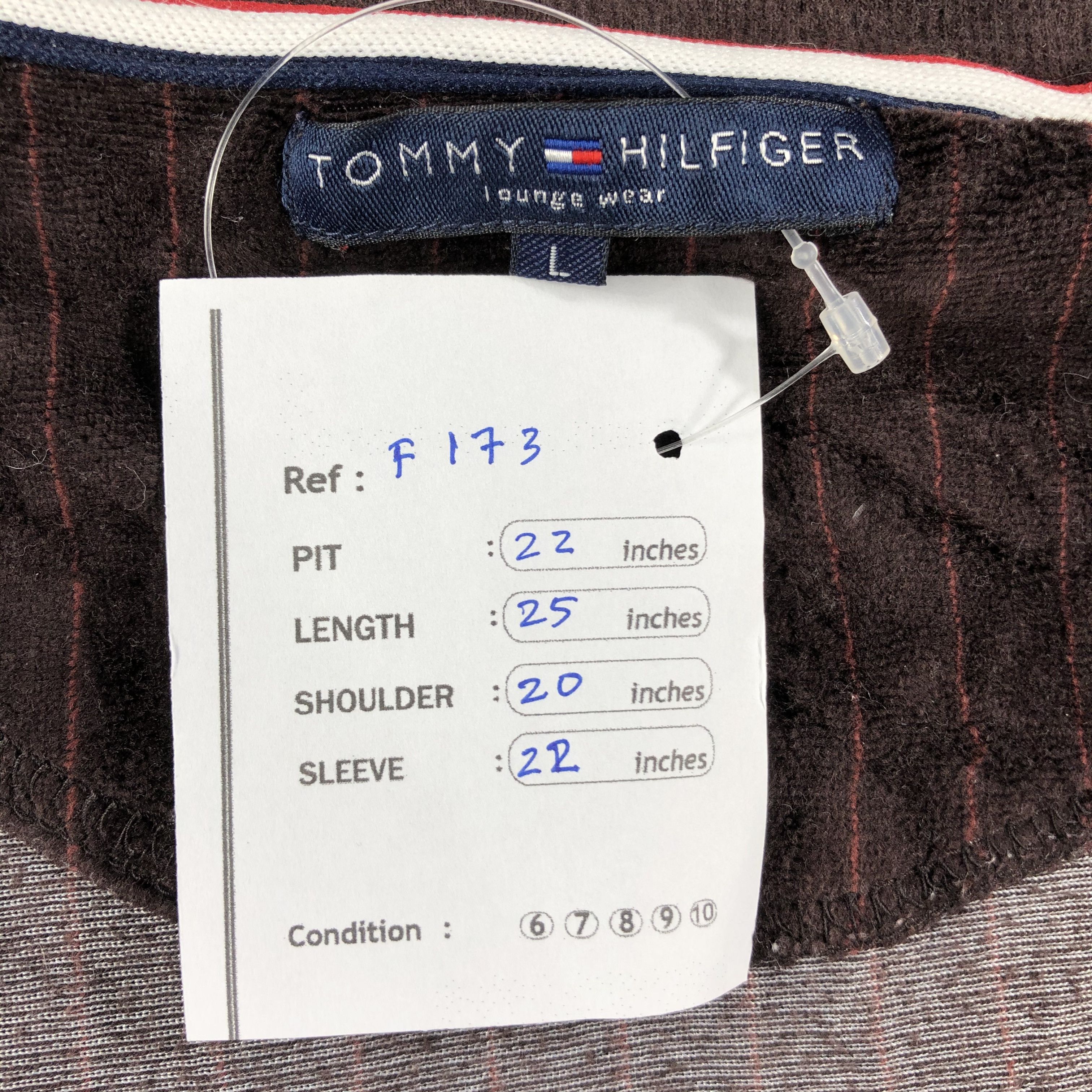 Tommy Hilfiger Tommy Hilfiger Lounge Wear Full Zipper Sweater F173 Size US L / EU 52-54 / 3 - 7 Thumbnail