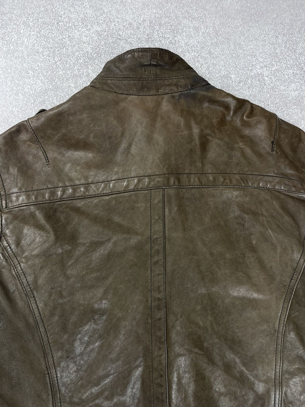 Allsaints Allsaints Spitalfields Leather Jacket Men’s Size S Size US S / EU 44-46 / 1 - 16 Thumbnail