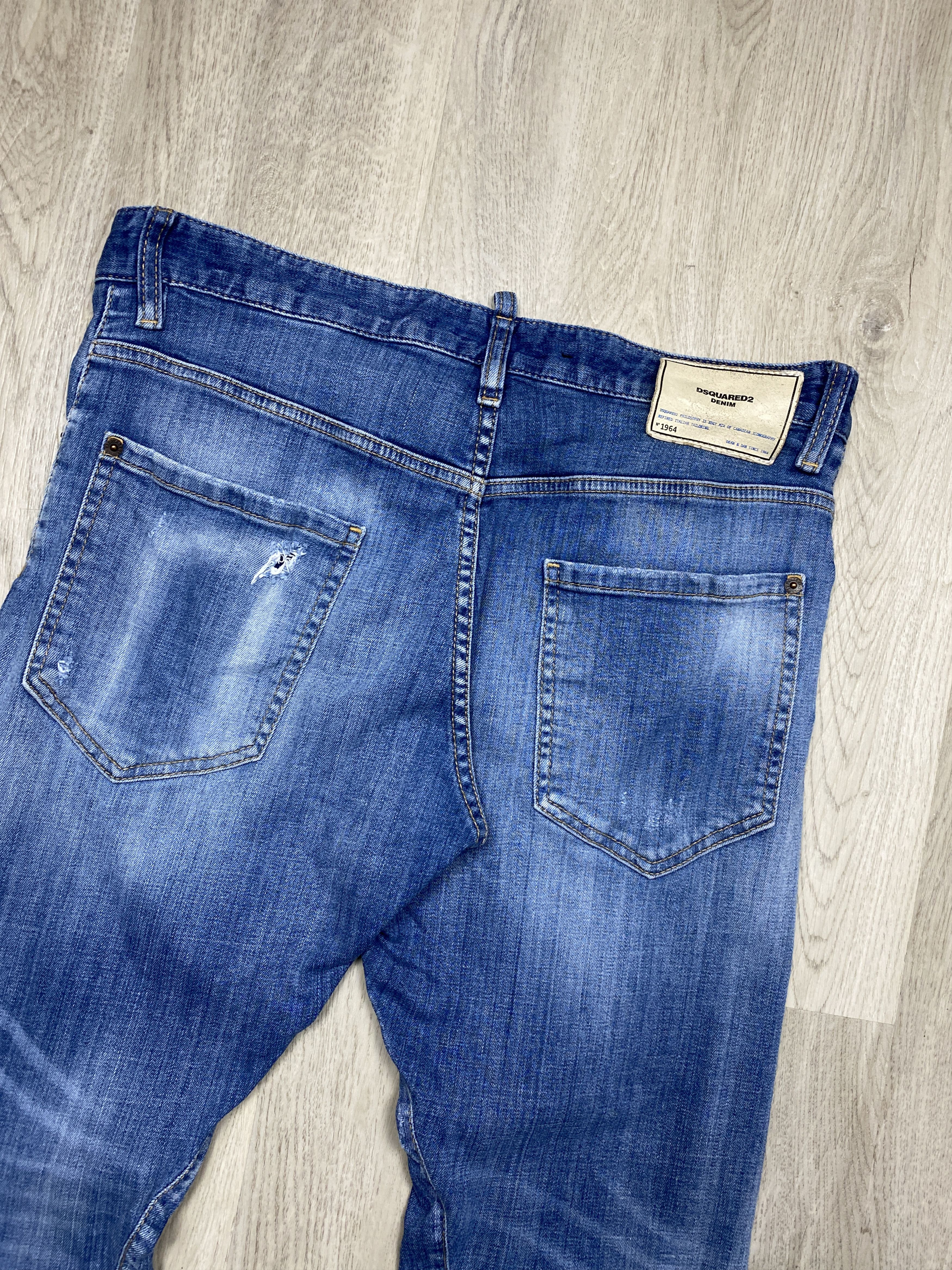 Dsquared2 Dsquared2 Vintage Mens Denim Pants Jeans Size US 34 / EU 50 - 2 Thumbnail