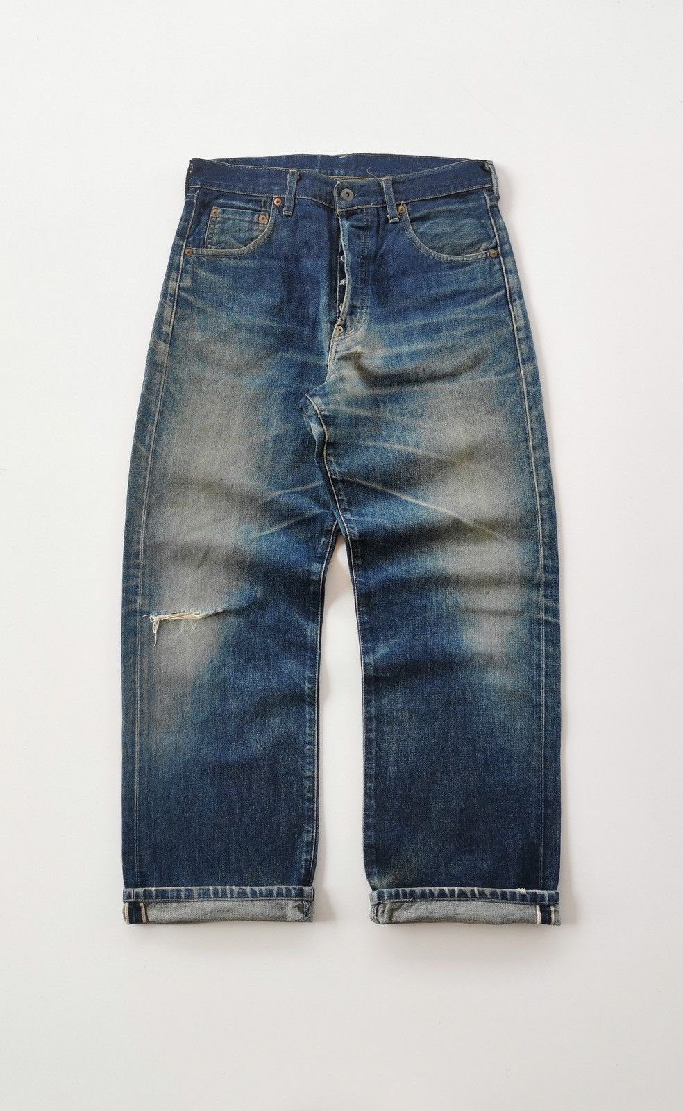 image of Levis 702 Vintage Selvedge in Denim, Men's (Size 32)