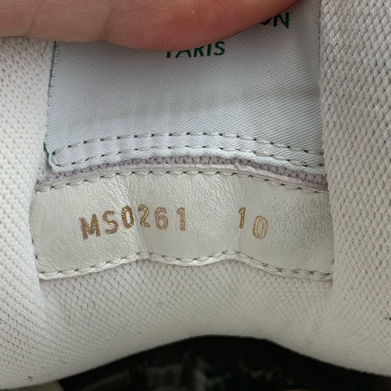 Louis Vuitton Louis Vuitton Trainer Sneakers in White and Green -2508 Size US 10.5 / IT 40.5 - 5 Thumbnail