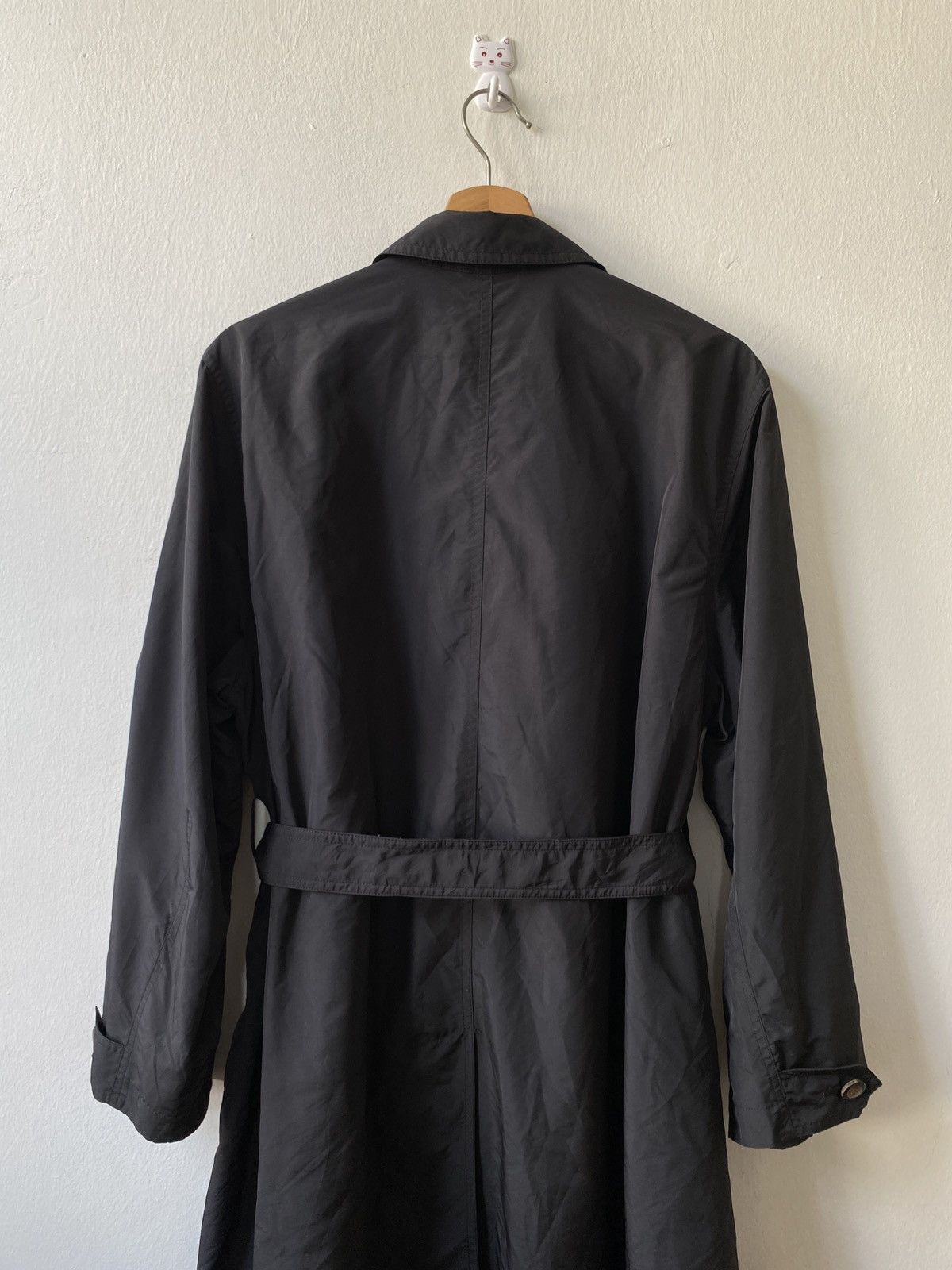 Salvatore Ferragamo × Vintage Vintage Salvatore Ferragamo Nylon Long Jacket Size US M / EU 48-50 / 2 - 6 Thumbnail