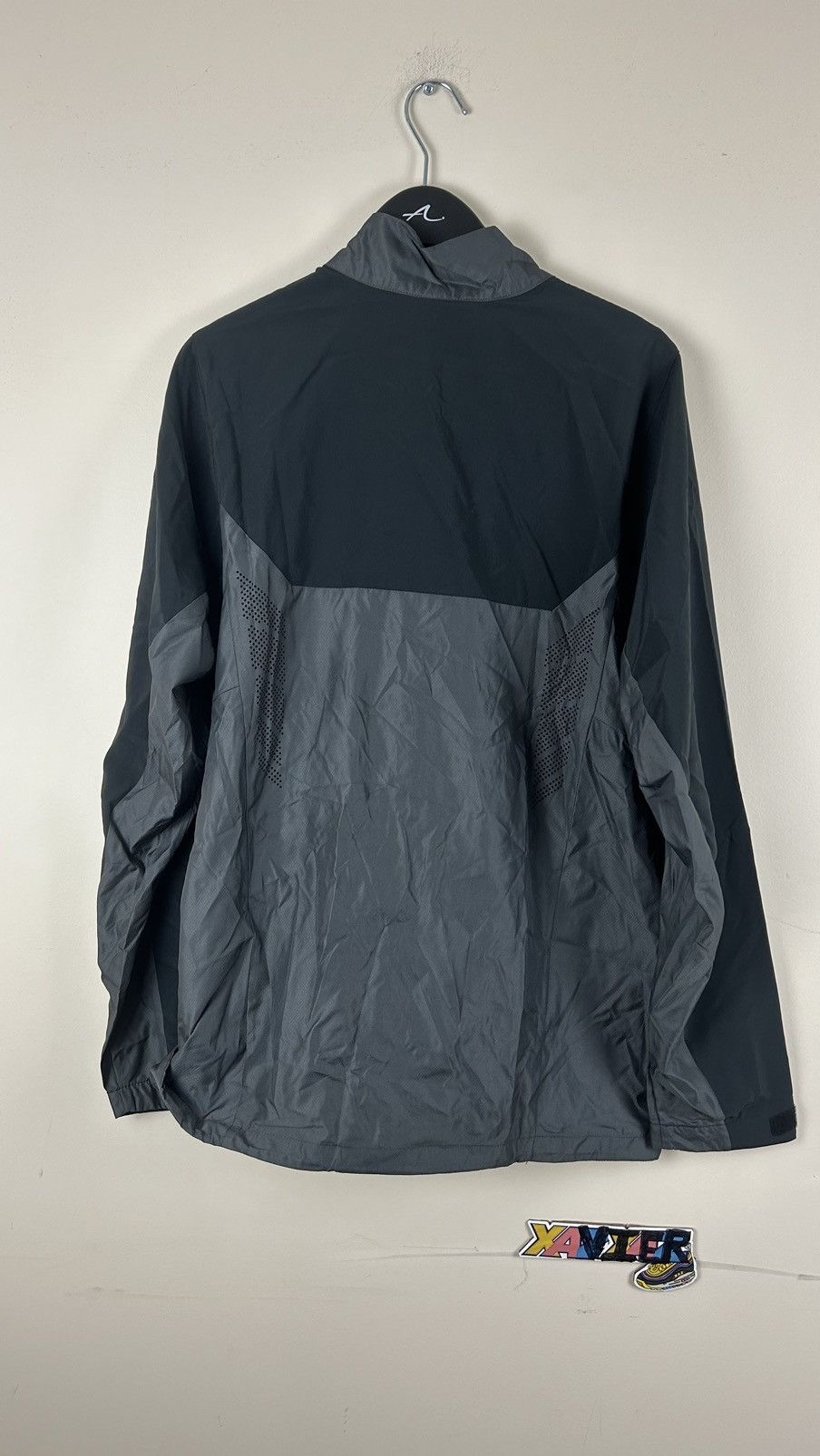 Vintage Soft Shell Jacket Large Man Charcoal black Size US L / EU 52-54 / 3 - 6 Thumbnail