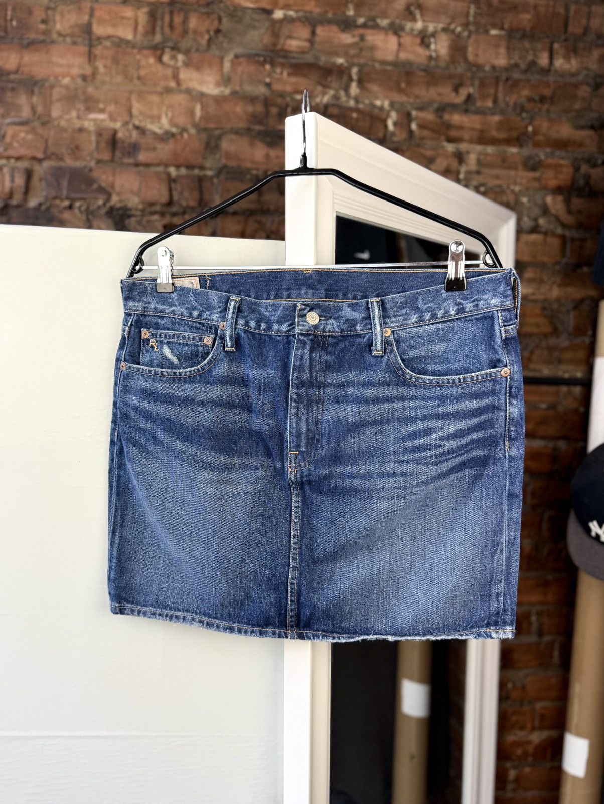 Polo Ralph Lauren Vintage Women’s Denim Skirts Polo Ralph Lauren Blue Size 36" / US 14 / IT 50 - 1 Thumbnail
