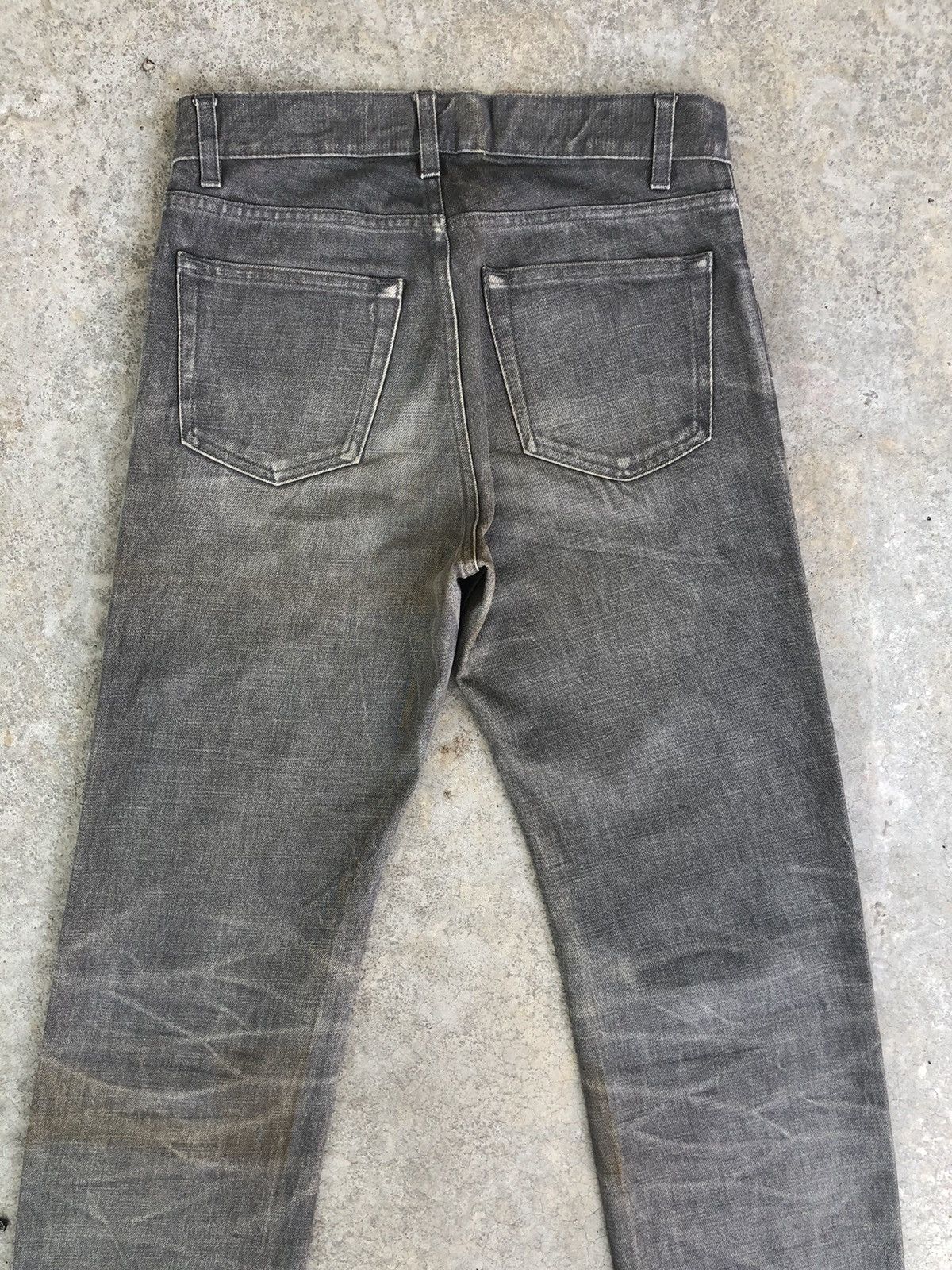 Helmut Lang Helmut Lang Classic Raw Denim Distressed Size US 31 - 8 Thumbnail