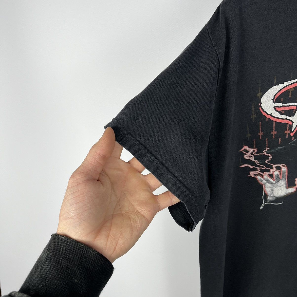 Band Tees Vintage Ozzy Osbourne Rare Concert T Shirt 2002 Size US L / EU 52-54 / 3 - 6 Thumbnail