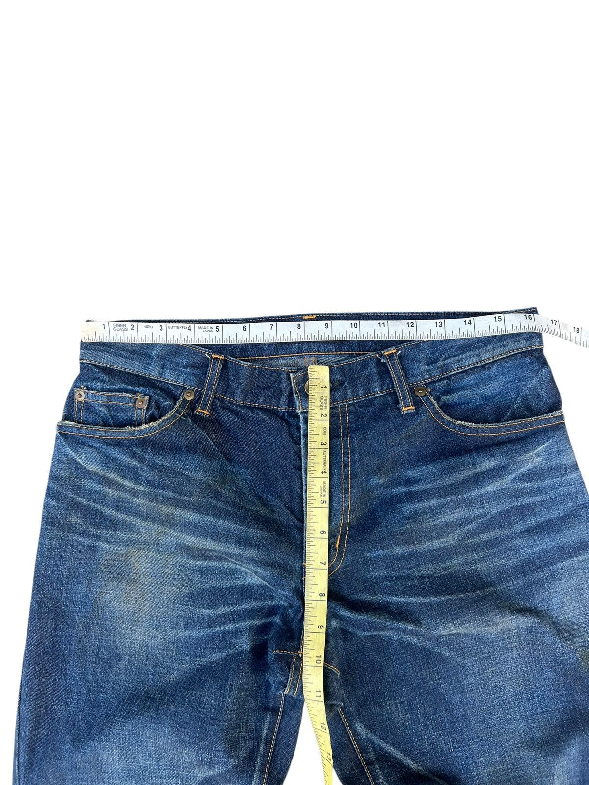Japanese Brand Dirty Mud Roar Original Japan Denim Curve Jeans Size M Size US 31 - 2 Thumbnail