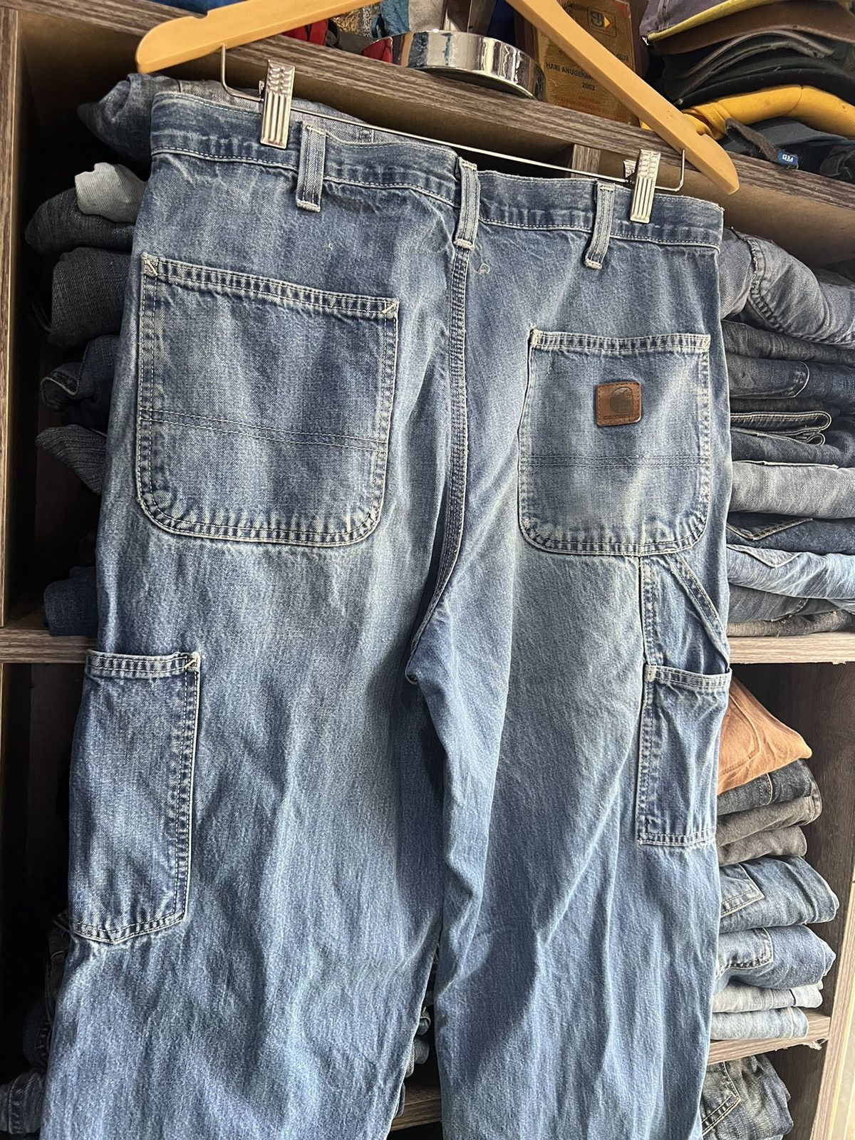 Carhartt 🔥Very Rare Vintage Carhartt Samples Carpenter Pant Size US 33 - 13 Thumbnail