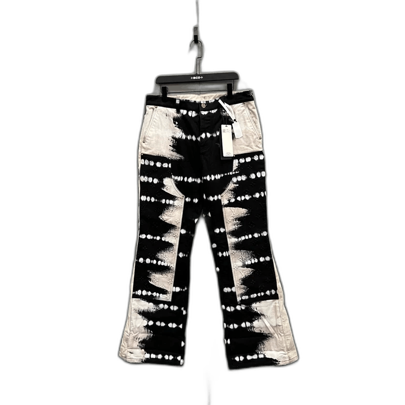 Louis Vuitton Louis Vuitton Tie-Dye Flare Jeans Size 34 Size US 34 / EU 50 - 1 Thumbnail