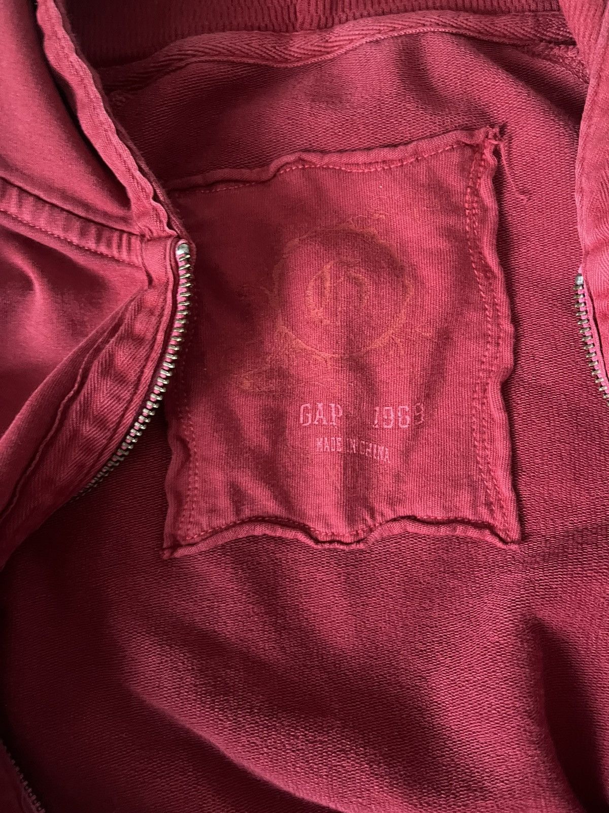 Gap Vintage 1996 Red GAP Jacket Size US S / EU 44-46 / 1 - 4 Thumbnail