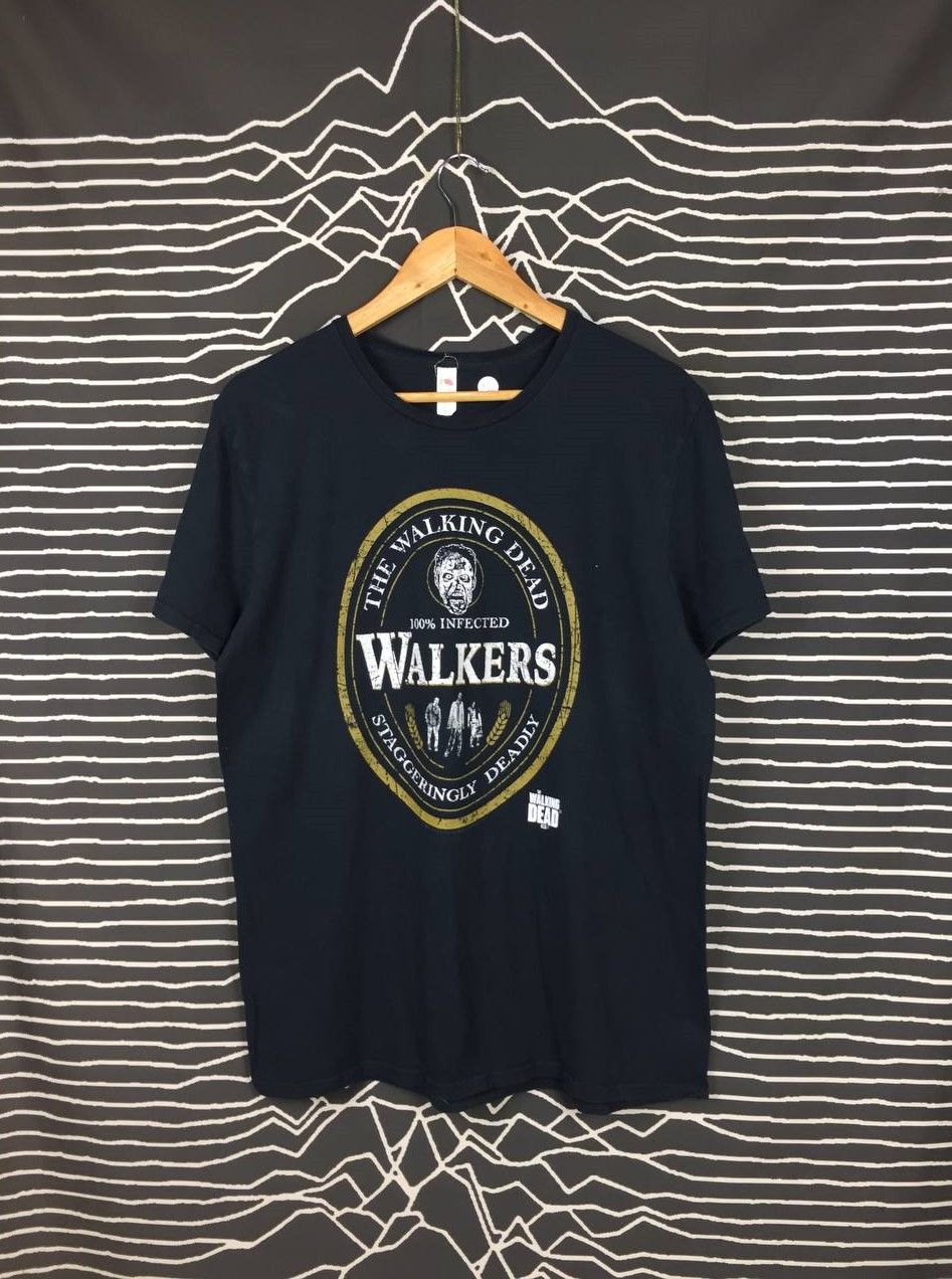 Vintage Vtg The Walking Dead TV Series Infected Walkers Tee Size US L / EU 52-54 / 3 - 1 Thumbnail