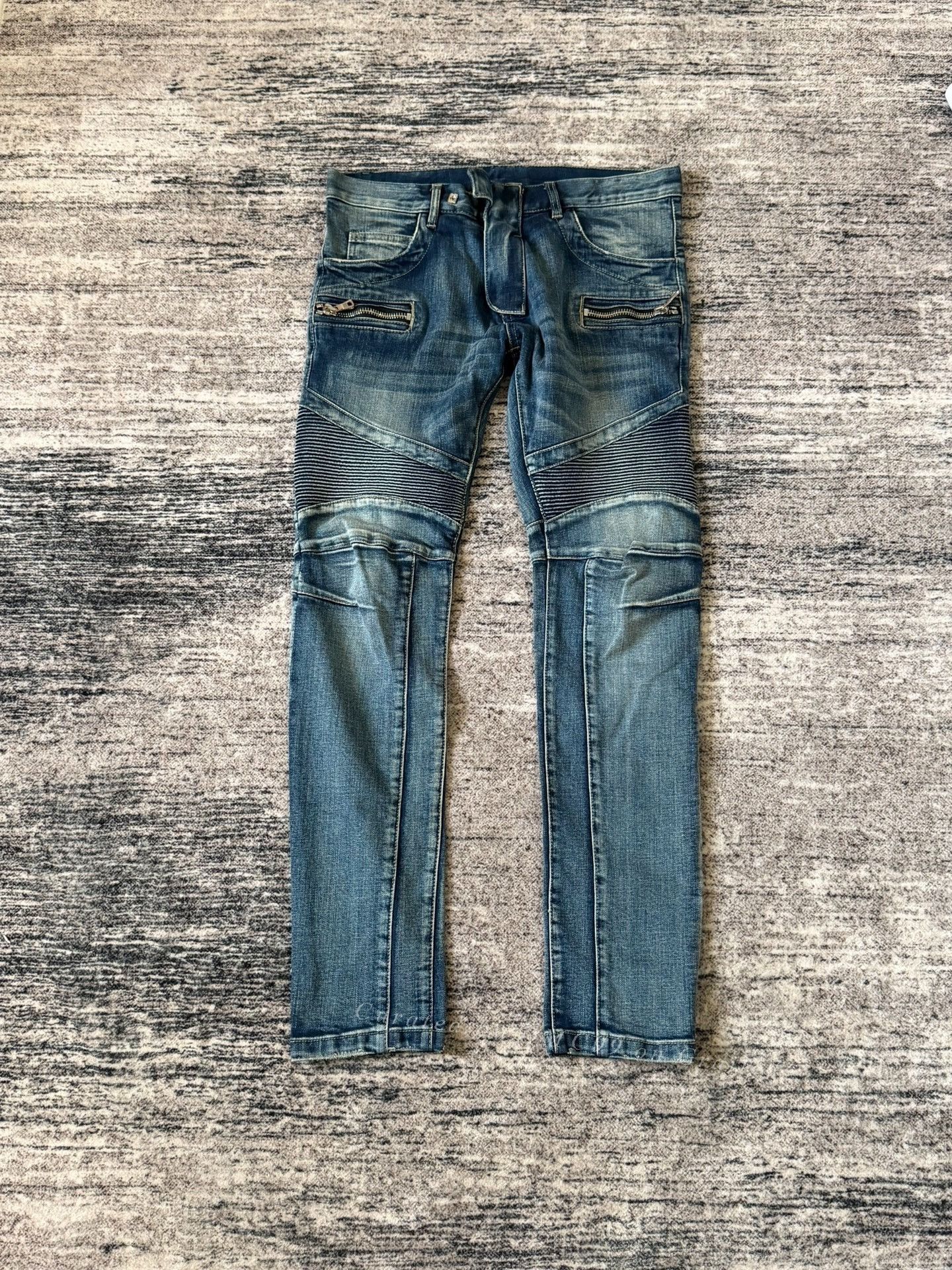 Balmain Balmain Biker Jeans Size US 30 / EU 46 - 1 Thumbnail