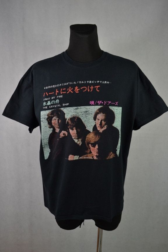 Band Tees × Japanese Brand × Vintage Vintage Japanese The Doors Band Tee Japan XL Size US XL / EU 56 / 4 - 1 Thumbnail