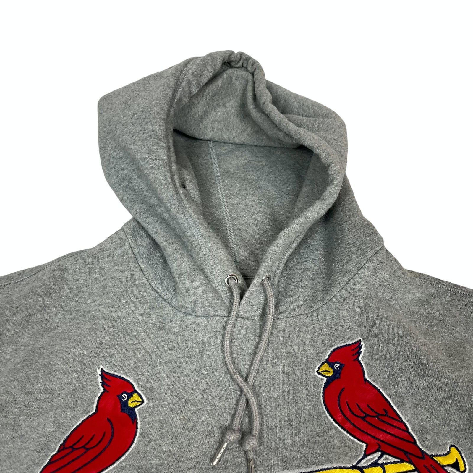 Nike × Vintage Nike Men's Gray Long Sleeve St. Louis Cardinals Hoodie XL Size US XL / EU 56 / 4 - 4 Thumbnail