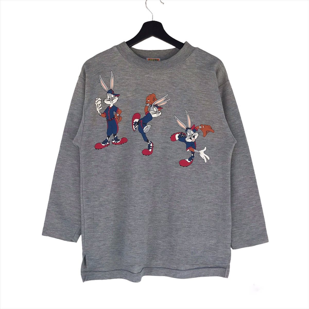 Bugs bunny looney tunes big logo sweatshirt