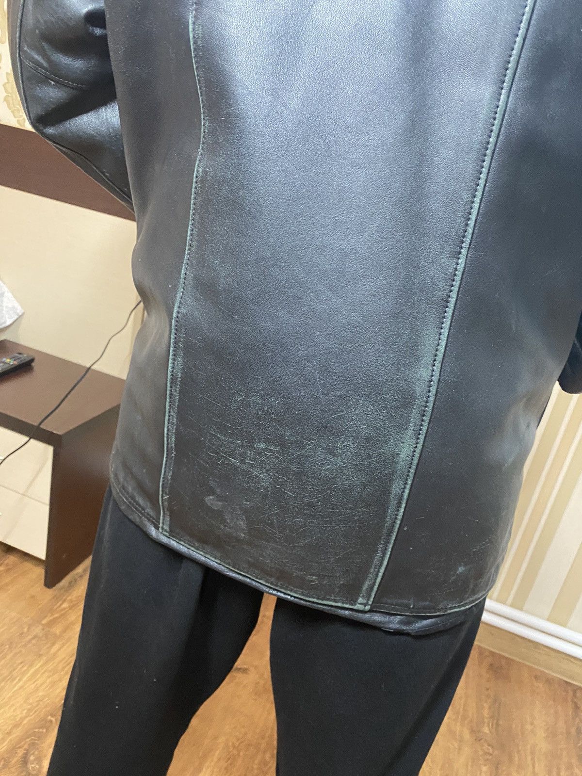 14th Addiction Leather Fur 14TH Addiction Coat Jacket vest avant garde Size US L / EU 52-54 / 3 - 11 Thumbnail