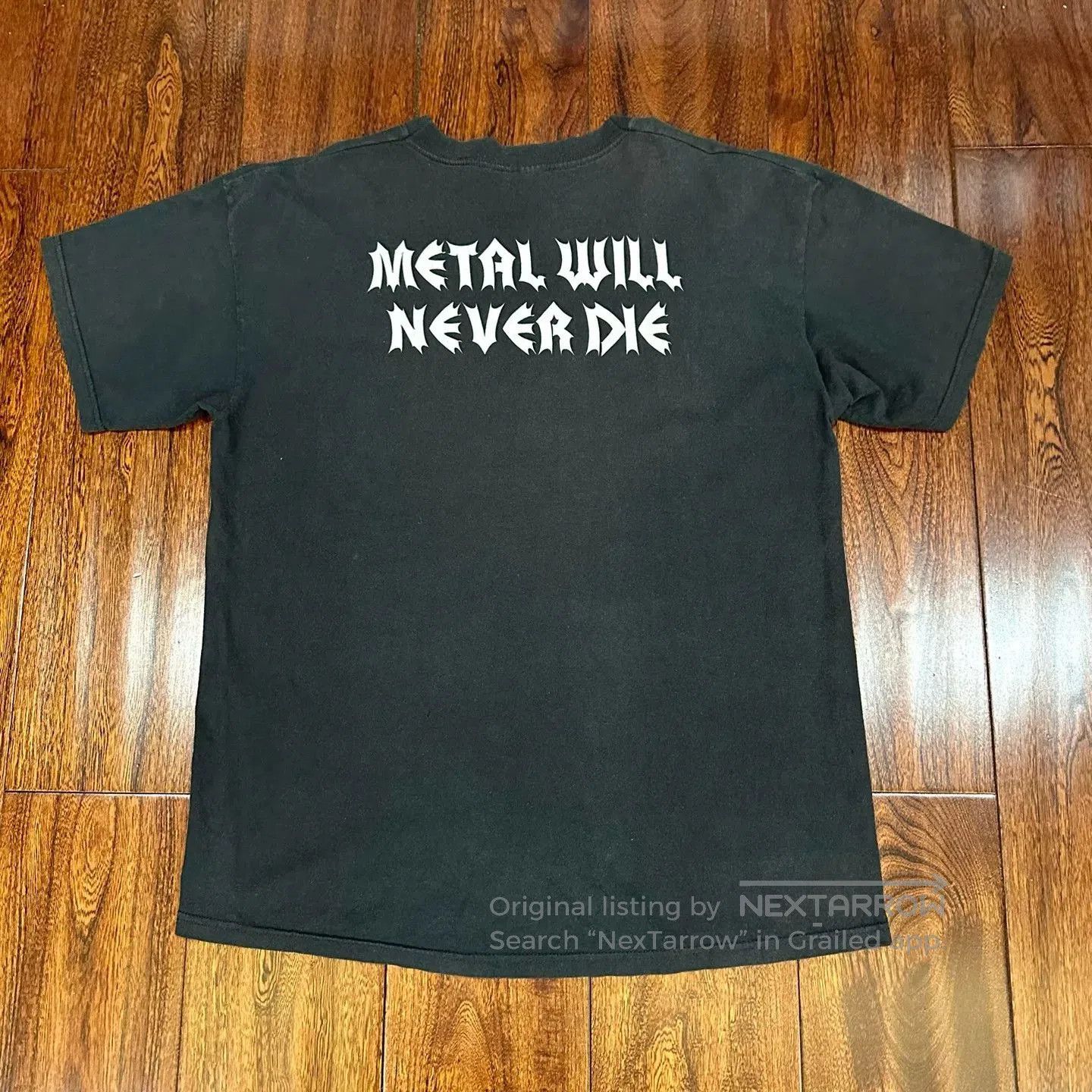 Vintage 90s Metal Vintage Graphic Tee. Size US M / EU 48-50 / 2 - 3 Thumbnail
