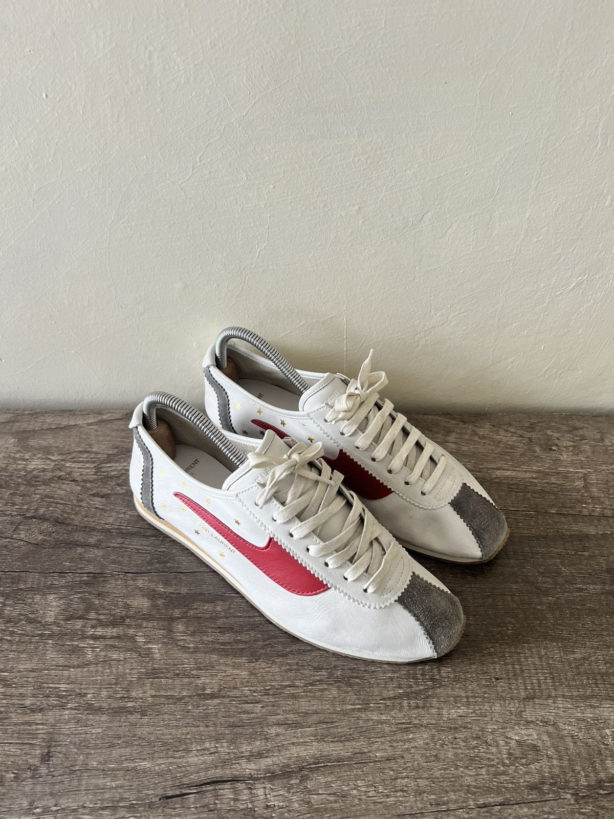 Saint Laurent Paris SAINT LAURENT JAY LOW SNEAKERS Size US 7 / EU 40 - 1 Thumbnail