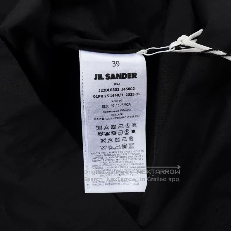 Jil Sander Jil Sander size 39 Men's Black Short Sleeve Shirthirt Size US XXS / EU 40 - 5 Thumbnail