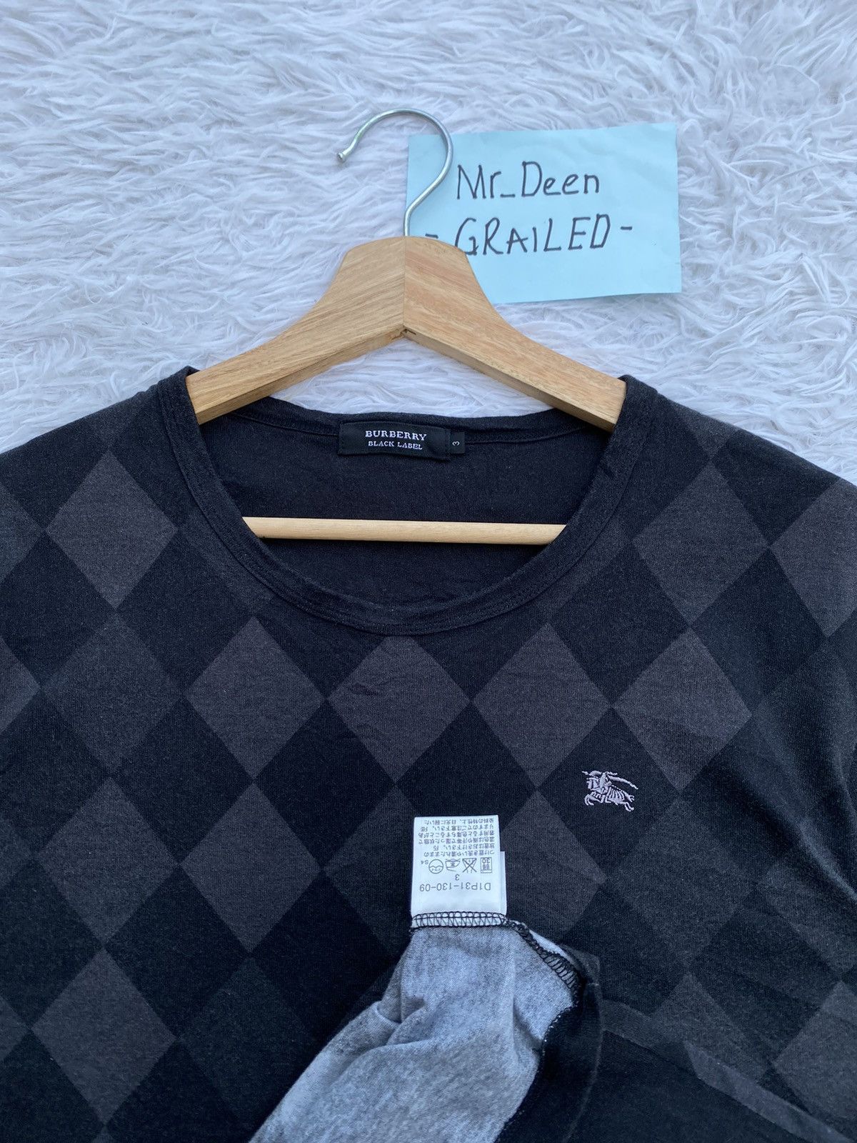 Burberry Rare Vintage Burberry Checkered Tshirt Size US M / EU 48-50 / 2 - 9 Thumbnail