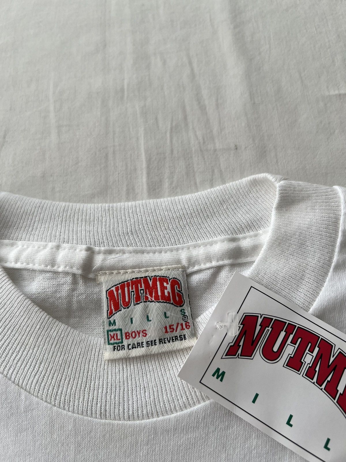 Vintage Vintage 90s FC Koln Soccer Football Nutmeg T-shirt Size US L / EU 52-54 / 3 - 10 Thumbnail