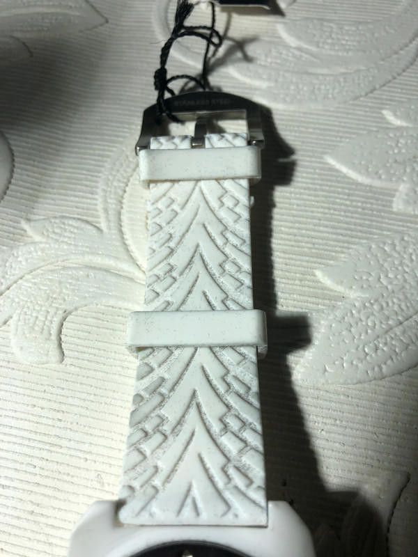 Designer Black dice white ladies rubber watch Size ONE SIZE - 9 Thumbnail