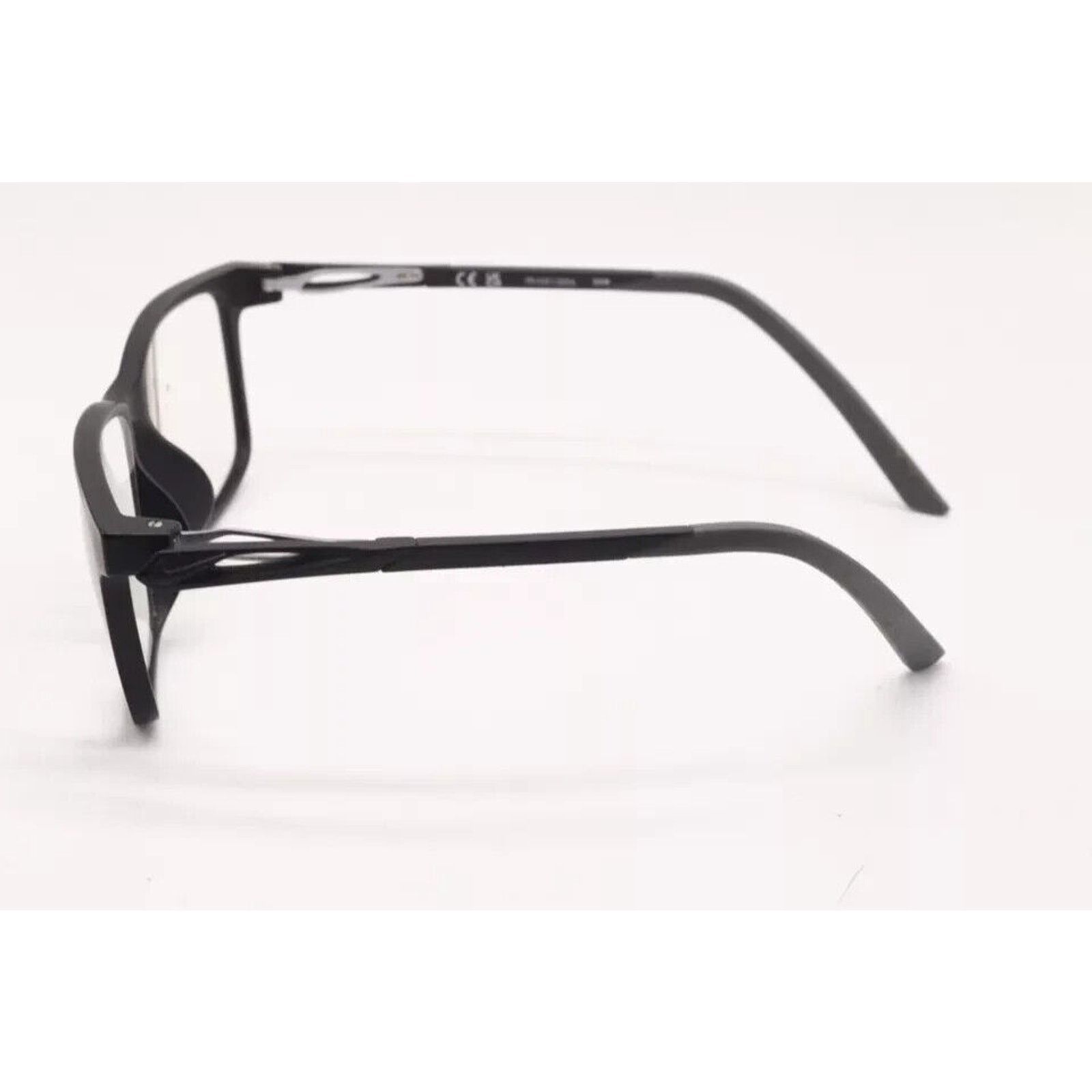 Nike NIKE 7145 001 MATTE BLACK GREY EYEGLASSES FRAMES 53-18 Size ONE SIZE - 3 Thumbnail