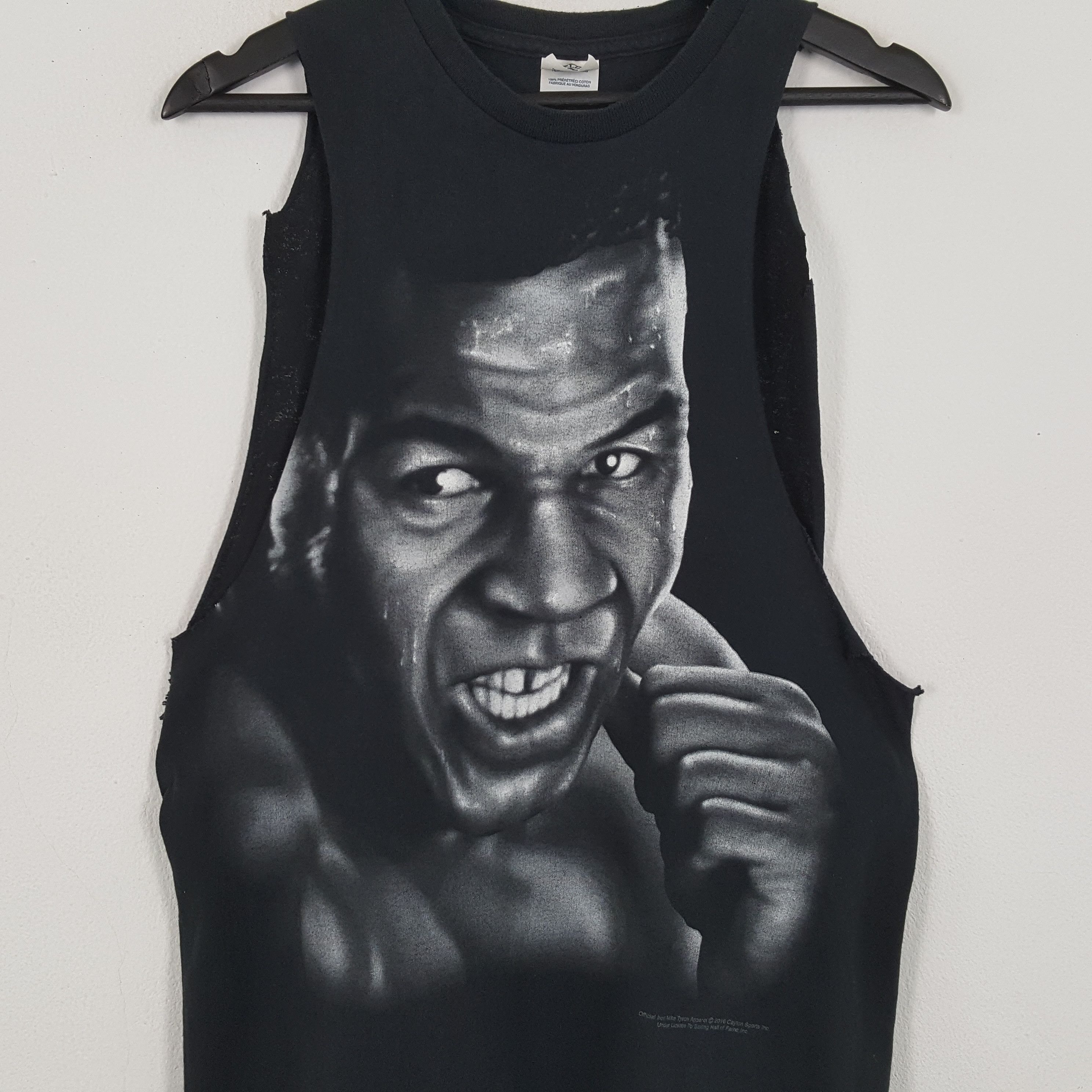 Vintage MIKE TYSON American Boxing Distressed Tshirt Size US M / EU 48-50 / 2 - 2 Thumbnail