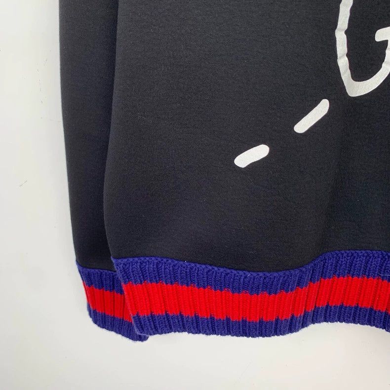 Gucci Gucci Black Round Neck Sweatshirt-2507 Size US L / EU 52-54 / 3 - 3 Thumbnail