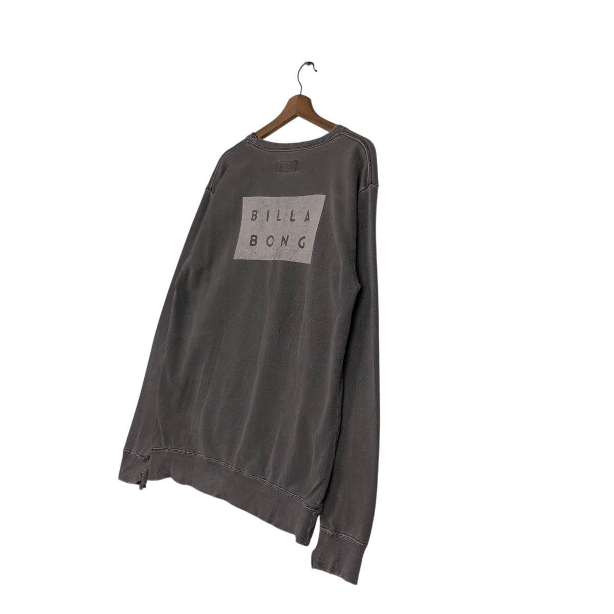 Billabong × Japanese Brand 📌Vintage Sweatshirt Billabong Big Logo Design Faded Design Size US L / EU 52-54 / 3 - 11 Thumbnail