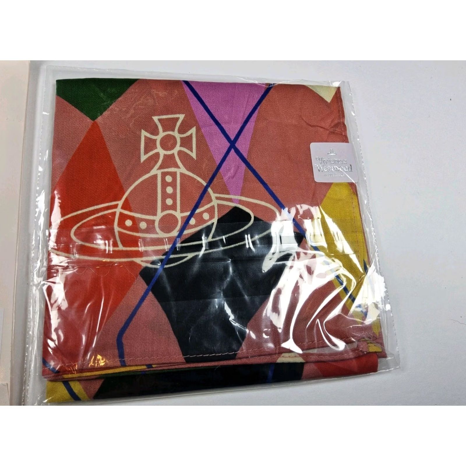 Vivienne Westwood Vivienne Westwood Scarf Bandana Handkerchief 100% Cotton Multicolor Womens Size ONE SIZE - 2 Thumbnail