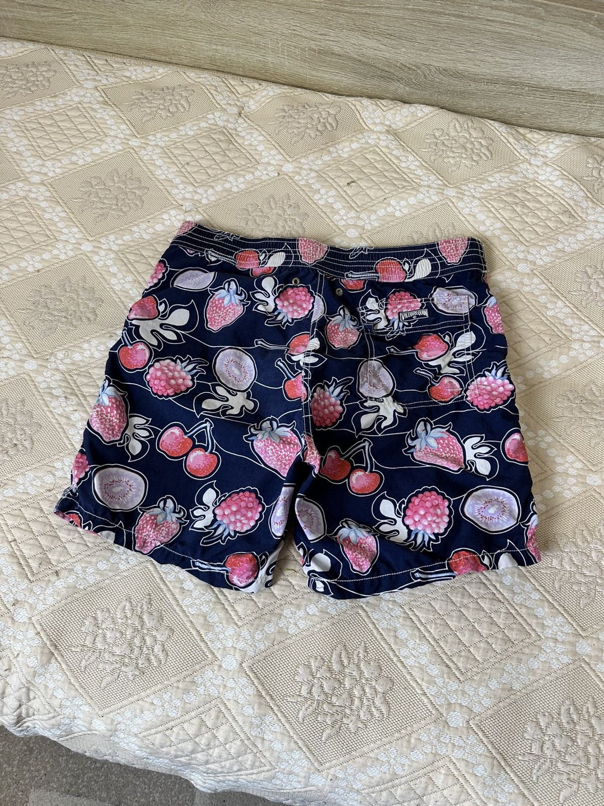 Vilebrequin 🔥 Vilebrequin Multicolor Strawberry Fruit Swim Shorts Trunks Size US 32 / EU 48 - 2 Thumbnail