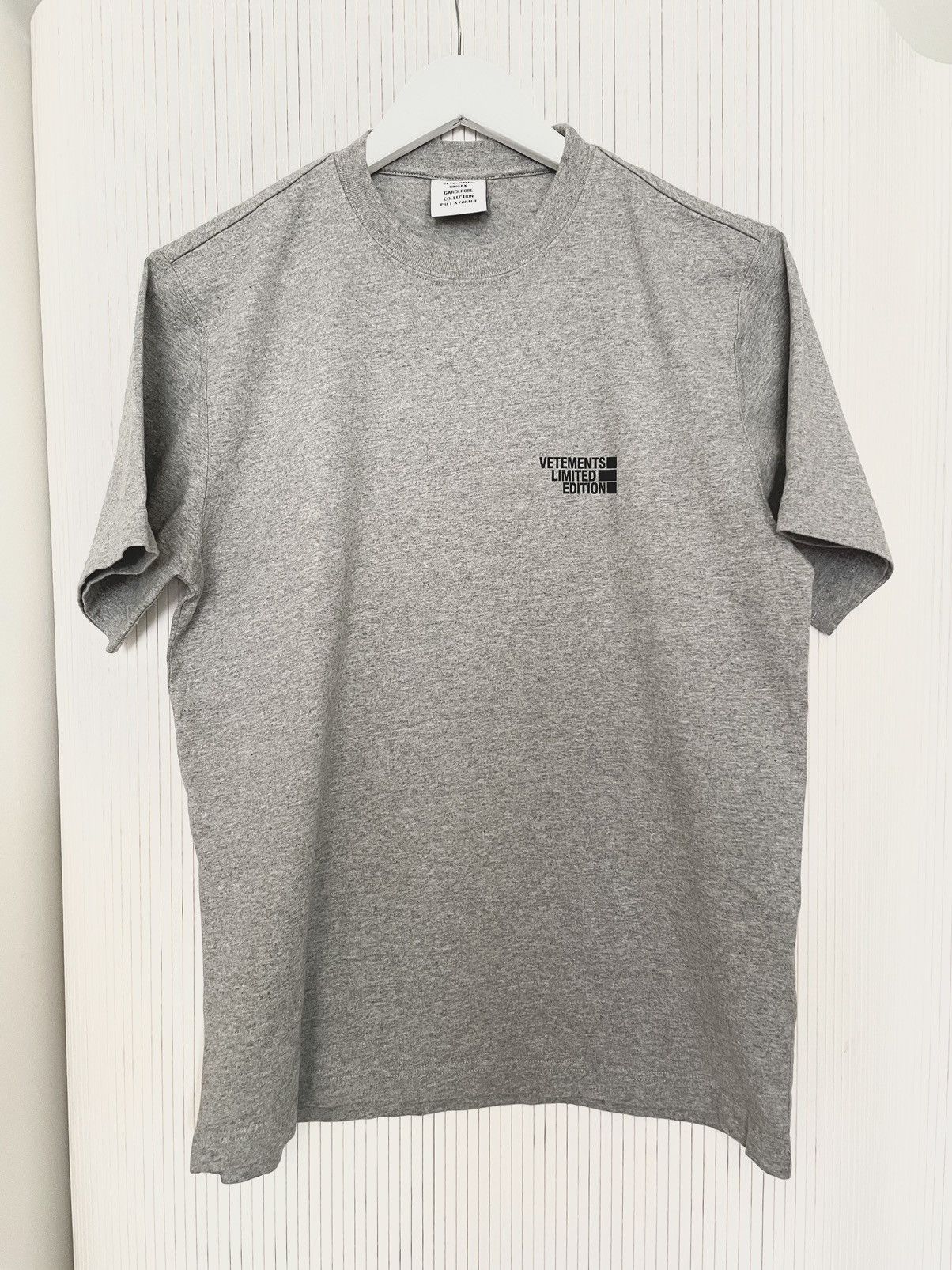 Vetements New — SS22 Oversized Limited Edition T-Shirt | Grailed